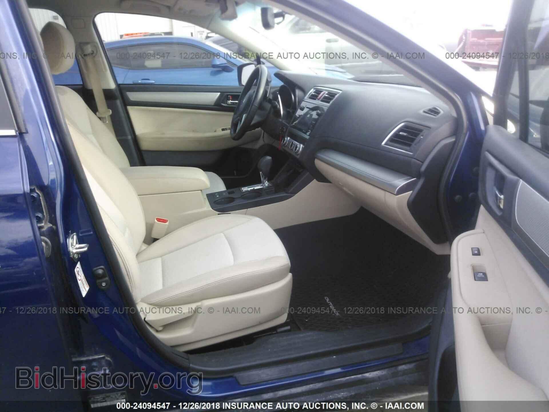 2015 SUBARU OUTBACK - VIN: 4S4BSBDC8F3317773 - Photo 5