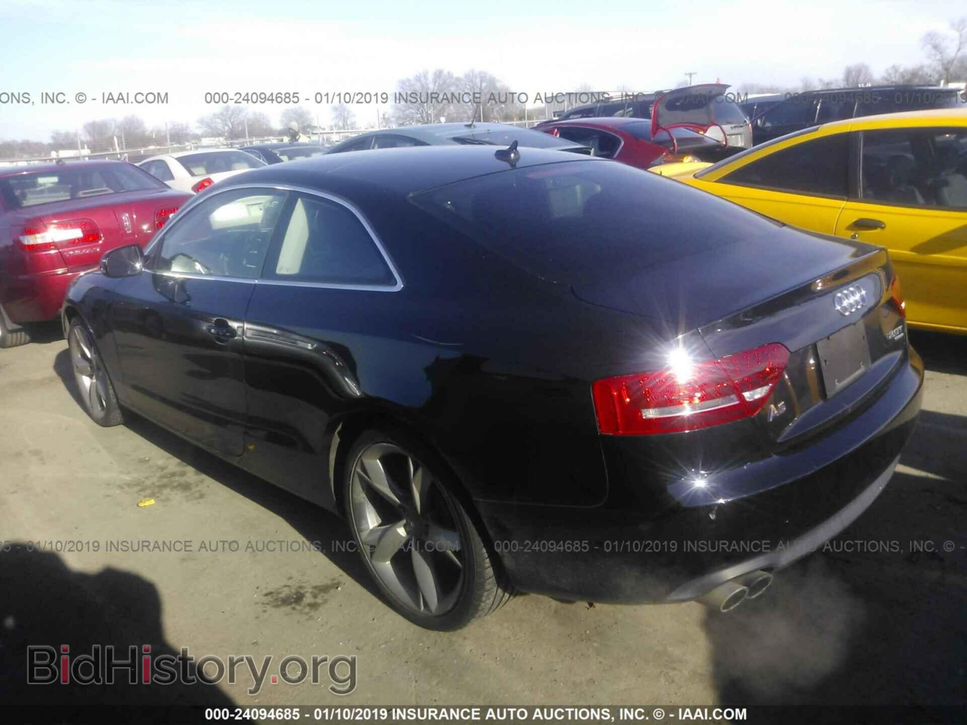 2012 AUDI A5 - VIN: WAULFAFR1CA032877 - Фото 3