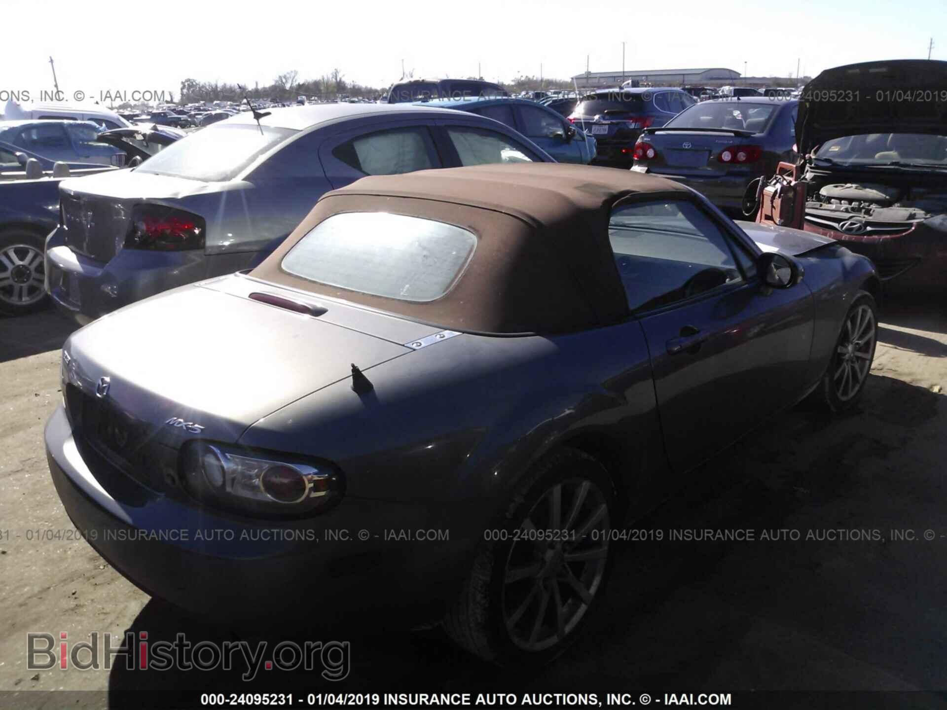 2007 MAZDA MX-5 MIATA - VIN: JM1NC25FX70131680 - Фото 4