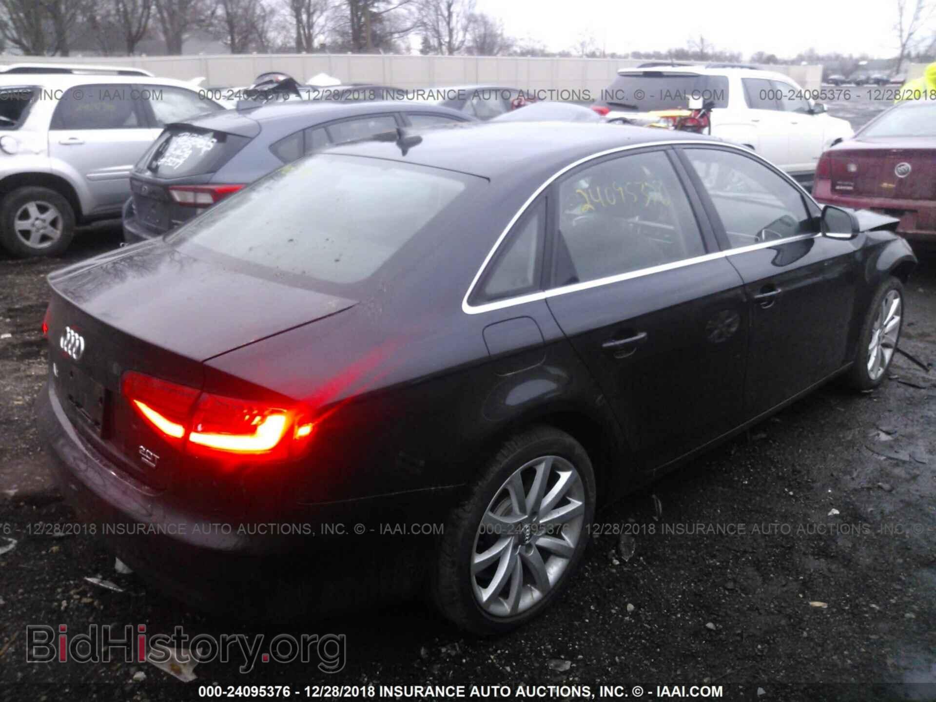2013 AUDI A4 - VIN: WAUFFAFL8DN049825 - Фото 4