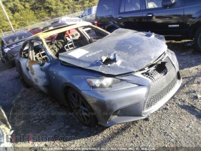 2014 Lexus IS, серый — VIN JTHBF1D25E5028569, IAAI