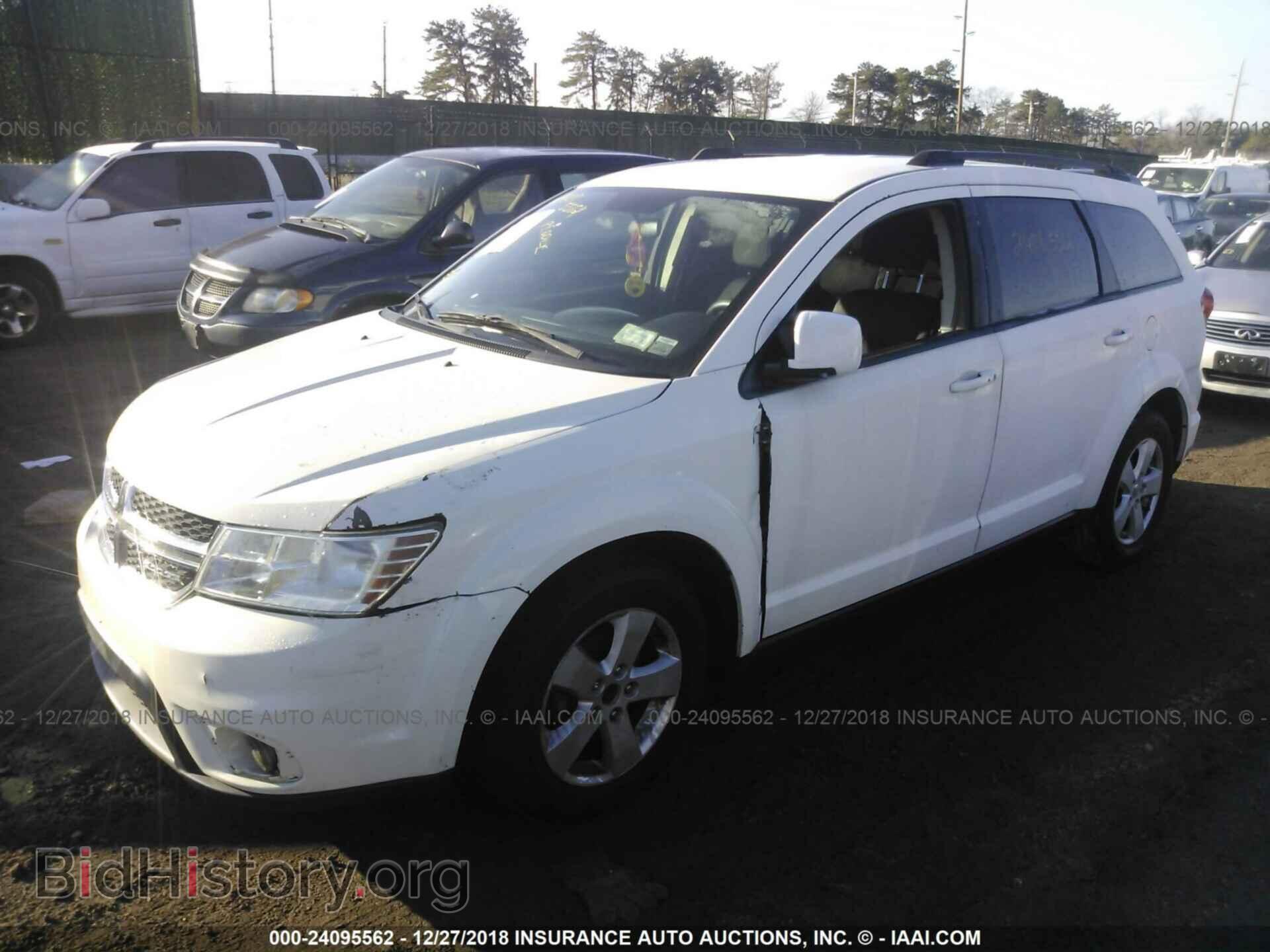 2012 DODGE JOURNEY - VIN: 3C4PDDBG7CT208372 - Фото 2