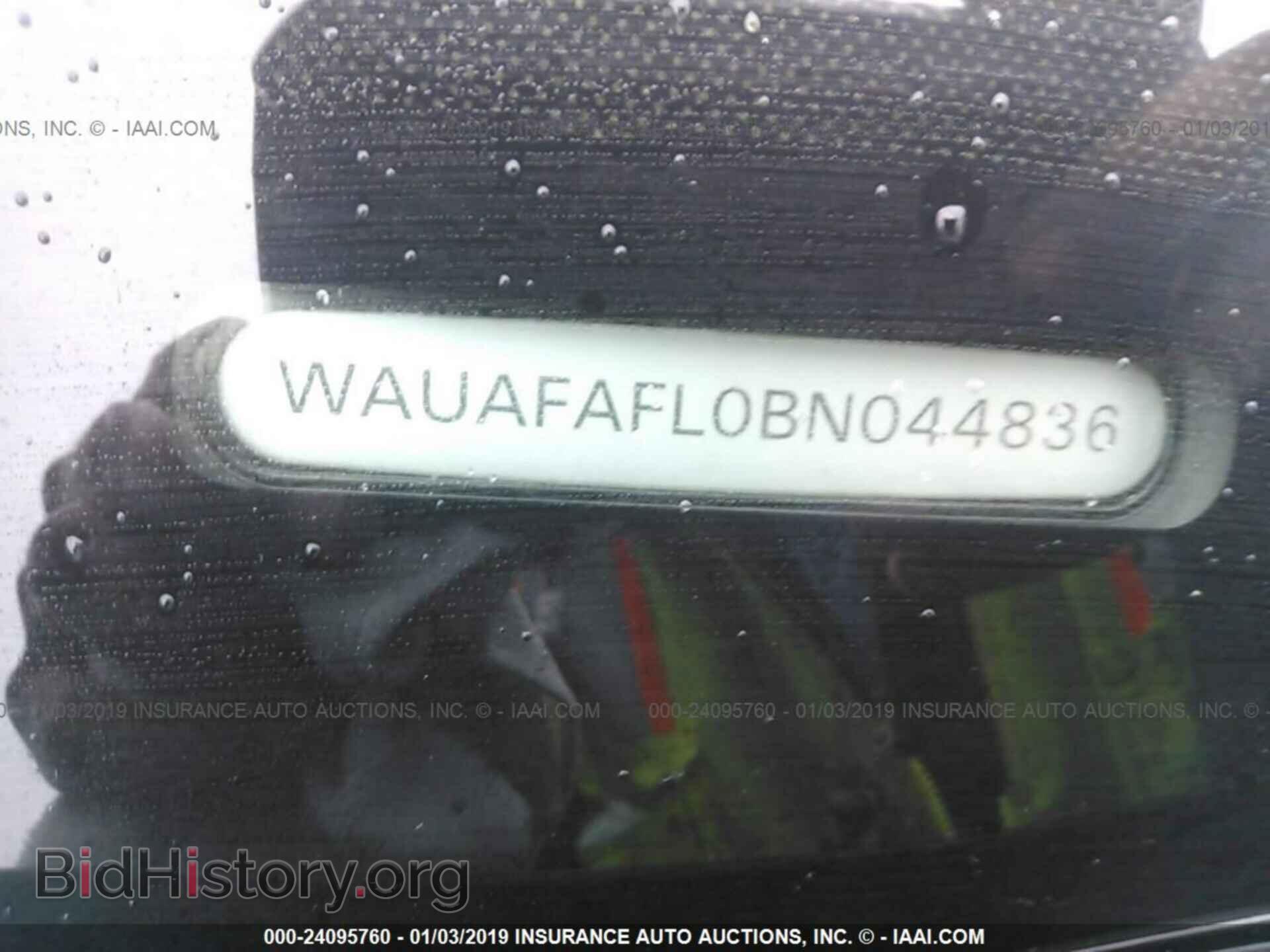 2011 AUDI A4 - VIN: WAUAFAFL0BN044836 - Фото 9