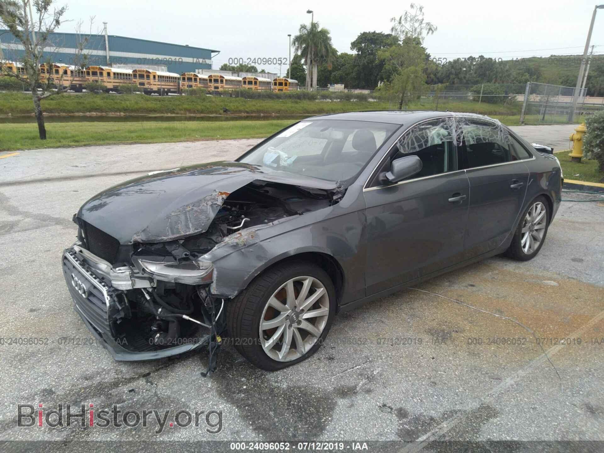 2013 AUDI A4 - VIN: WAUEFAFL4DN010564 - Photo 2