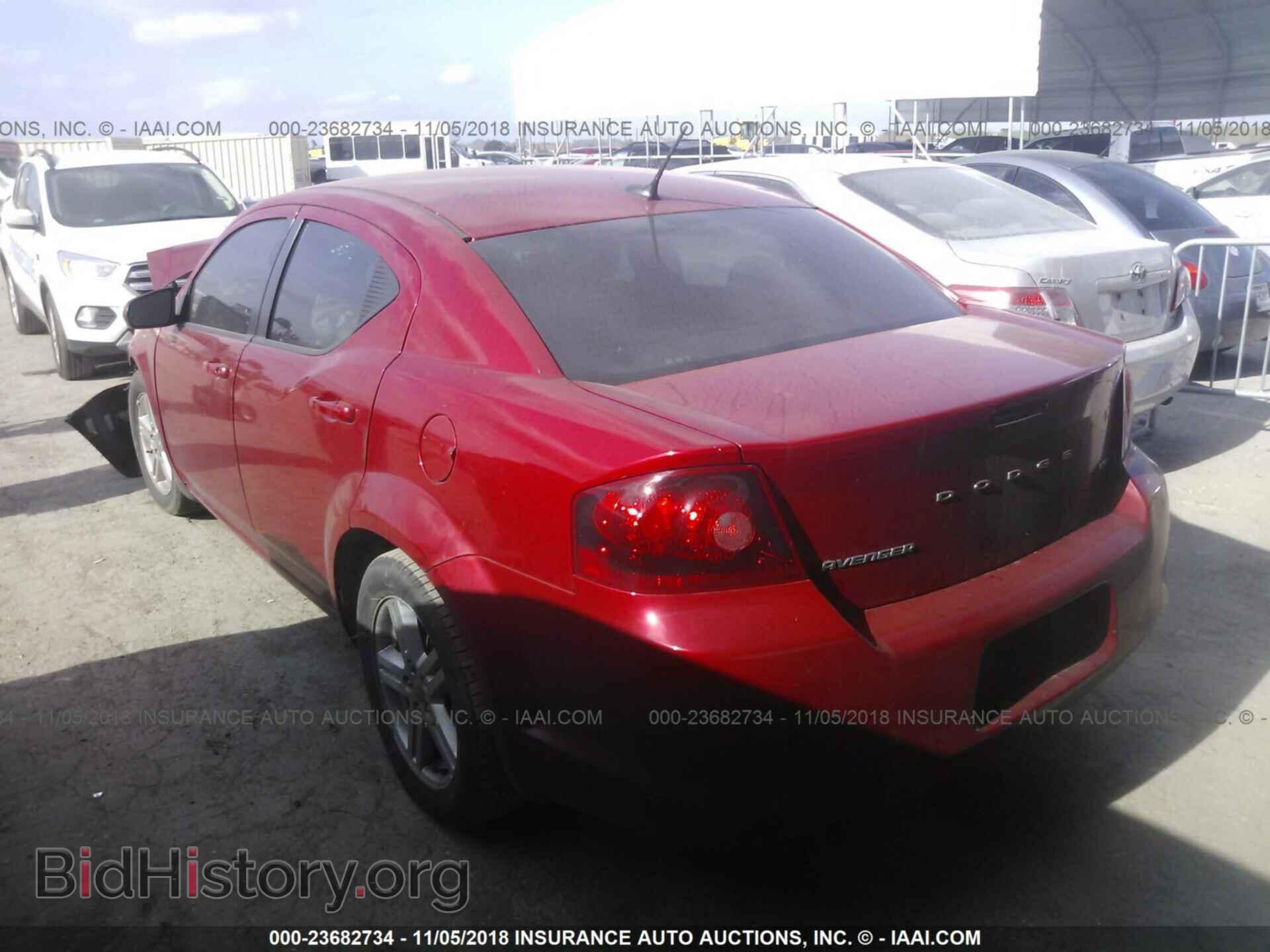 2013 DODGE AVENGER - VIN: 1C3CDZCG7DN522412 - Фото 3