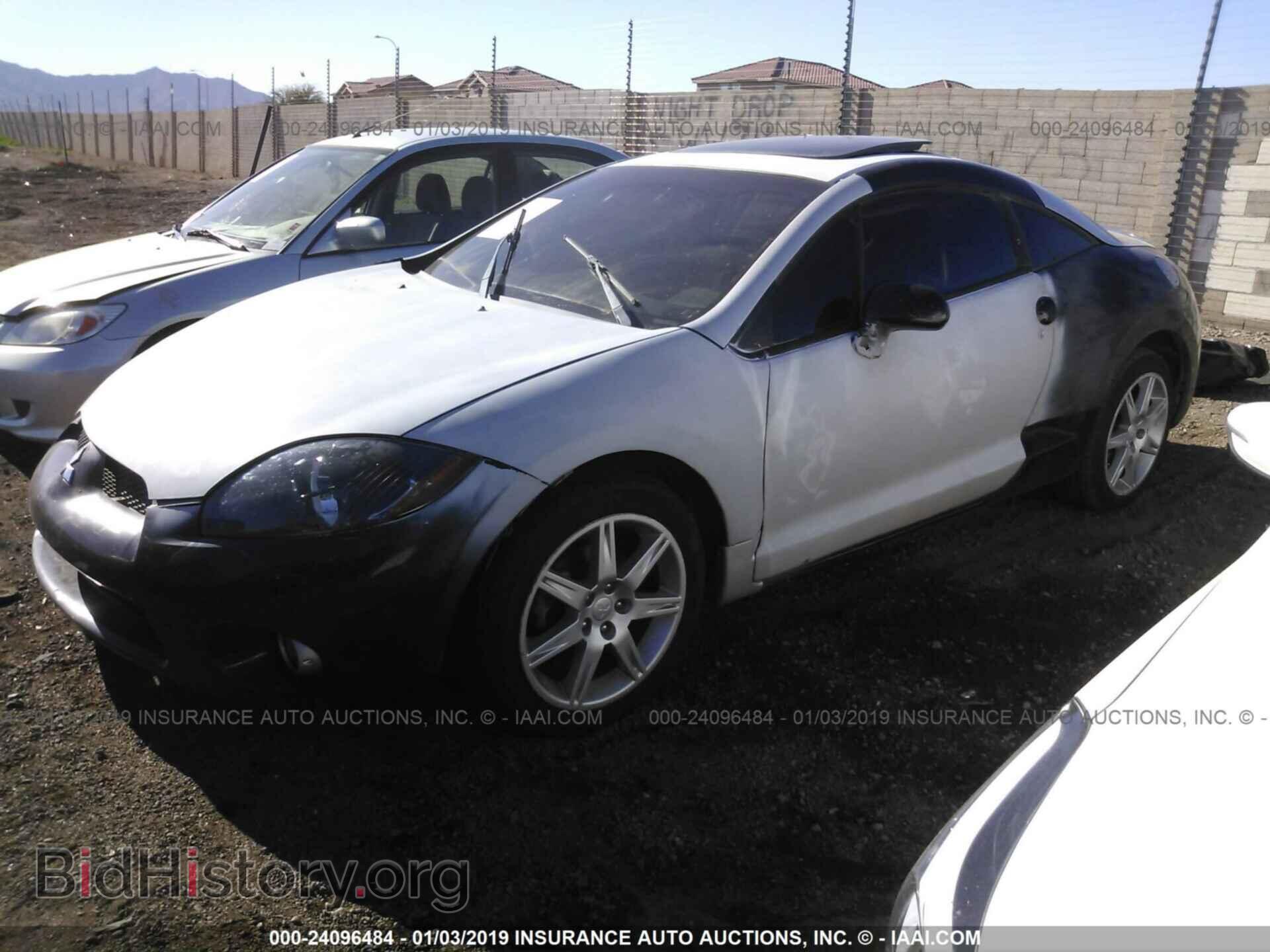 2008 MITSUBISHI ECLIPSE - VIN: 4A3AK34T78E001274 - Фото 2