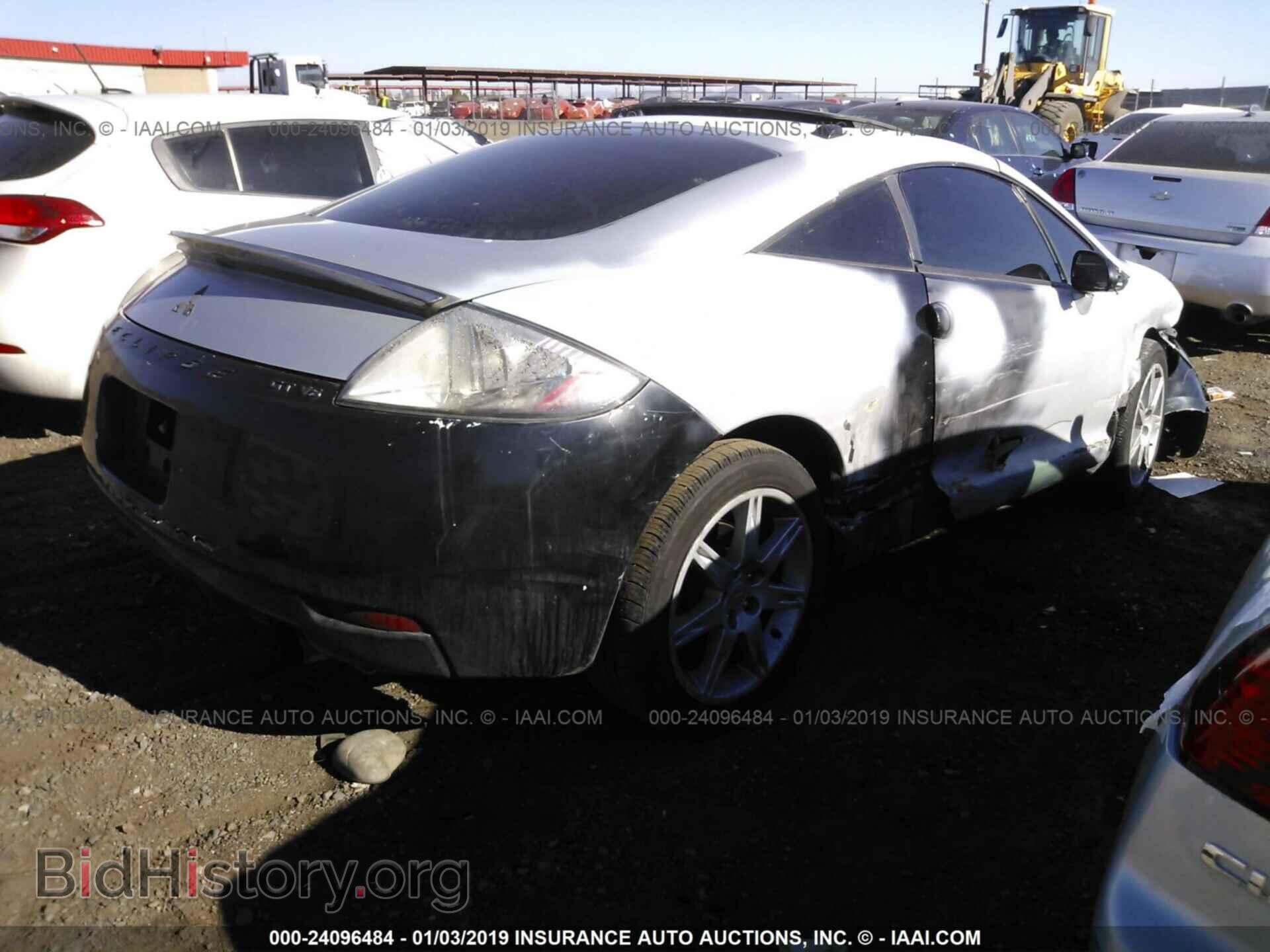2008 MITSUBISHI ECLIPSE - VIN: 4A3AK34T78E001274 - Фото 4