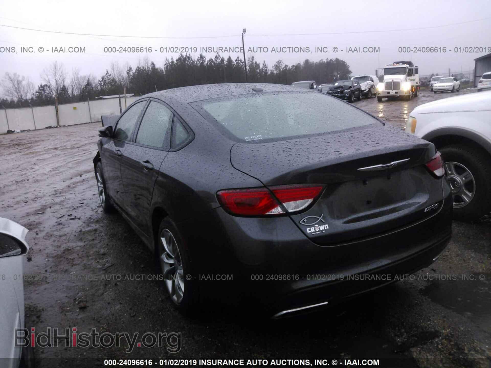 2015 CHRYSLER 200 - VIN: 1C3CCCBB1FN511687 - Фото 3