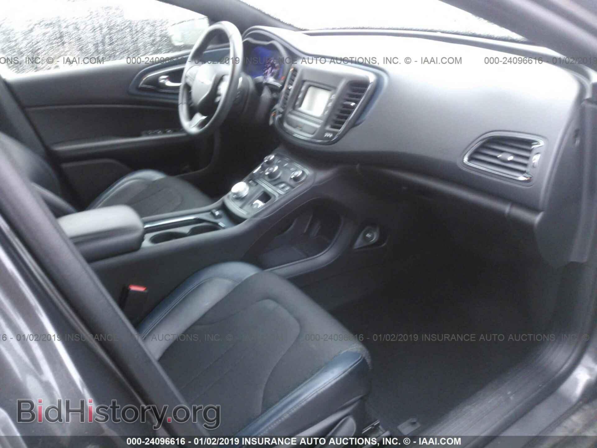2015 CHRYSLER 200 - VIN: 1C3CCCBB1FN511687 - Фото 5