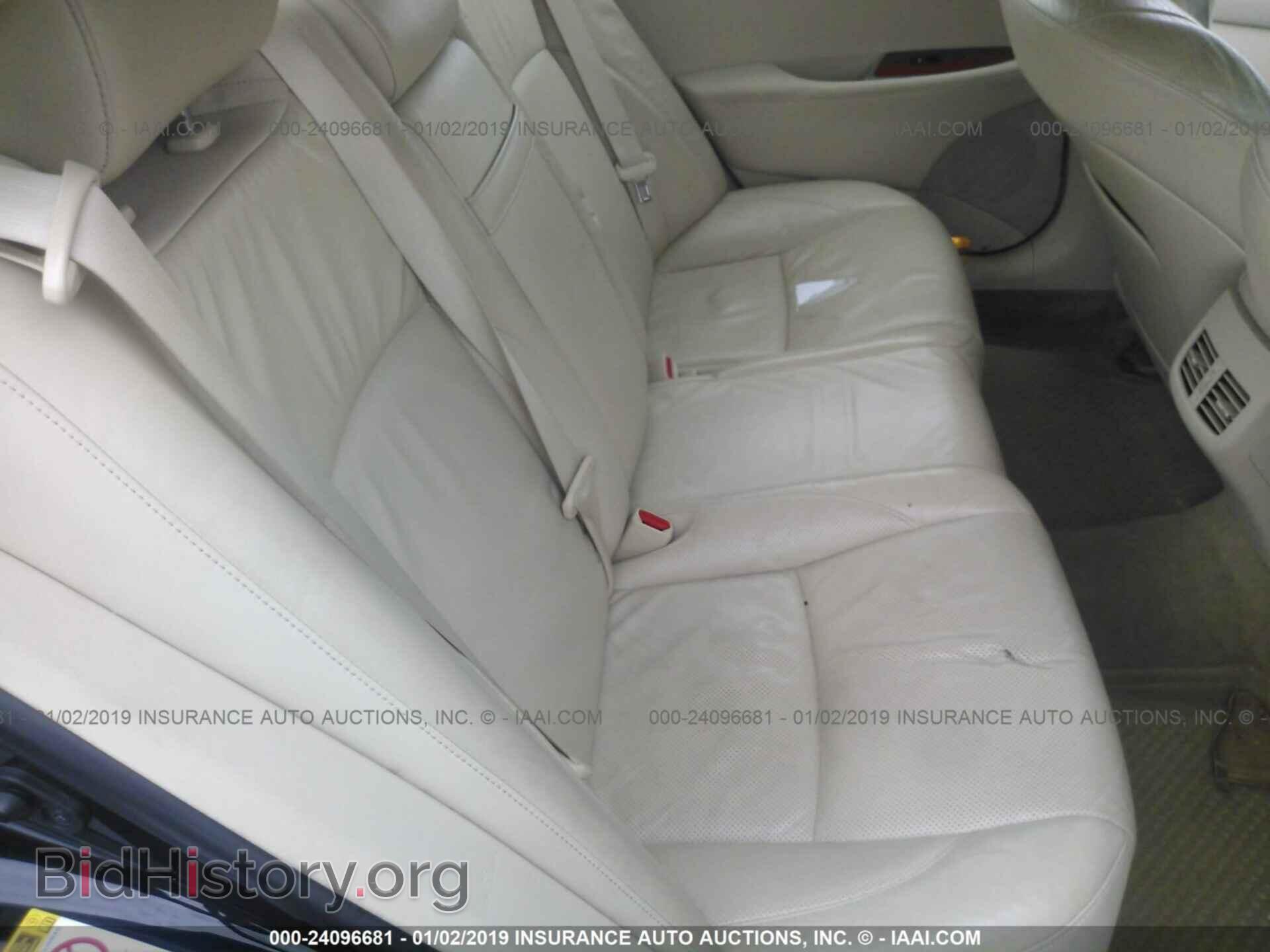 2012 LEXUS ES - VIN: JTHBK1EG1C2473315 - Фото 8