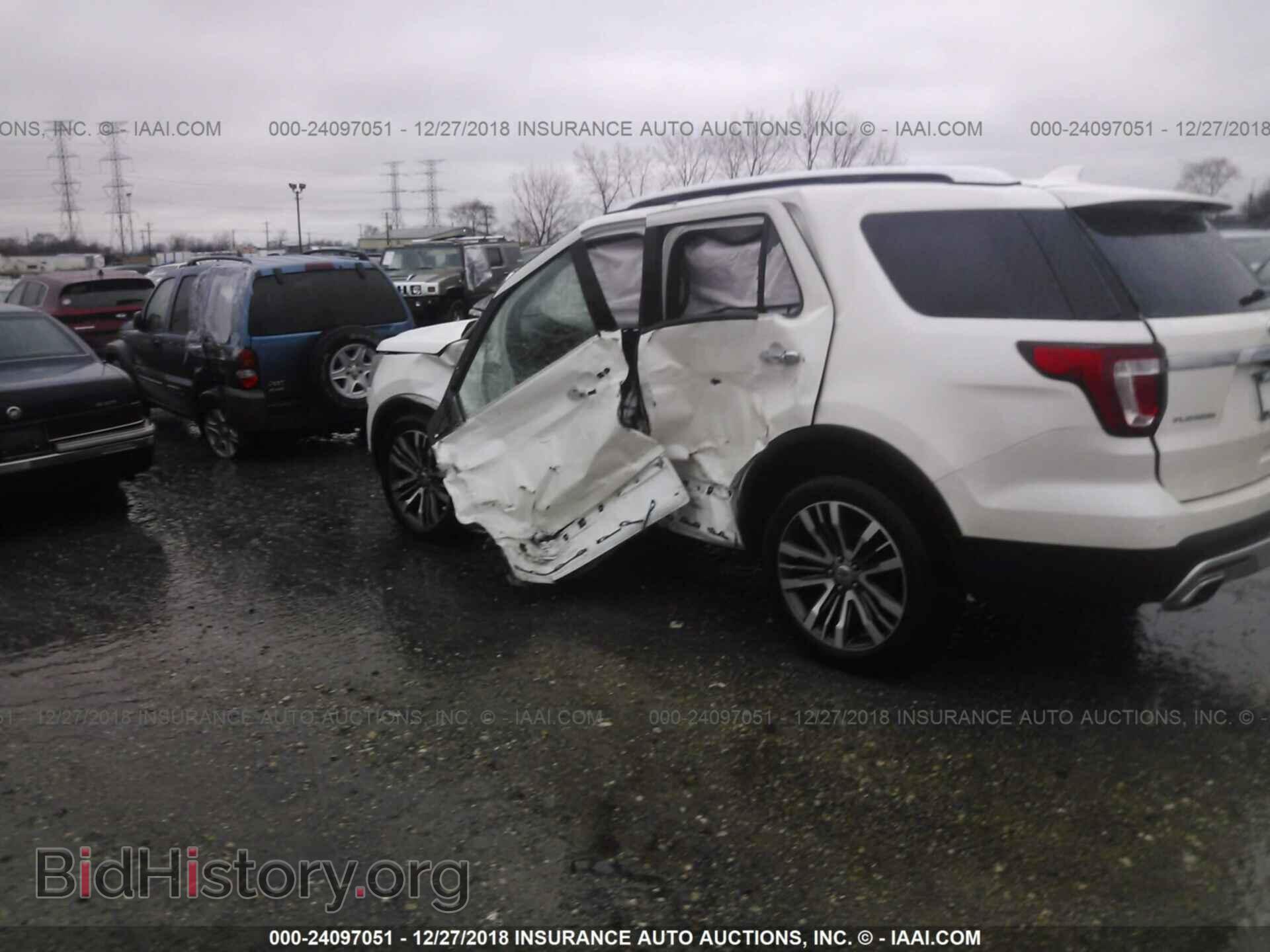 2016 FORD EXPLORER - VIN: 1FM5K8HTXGGC31398 - Photo 3