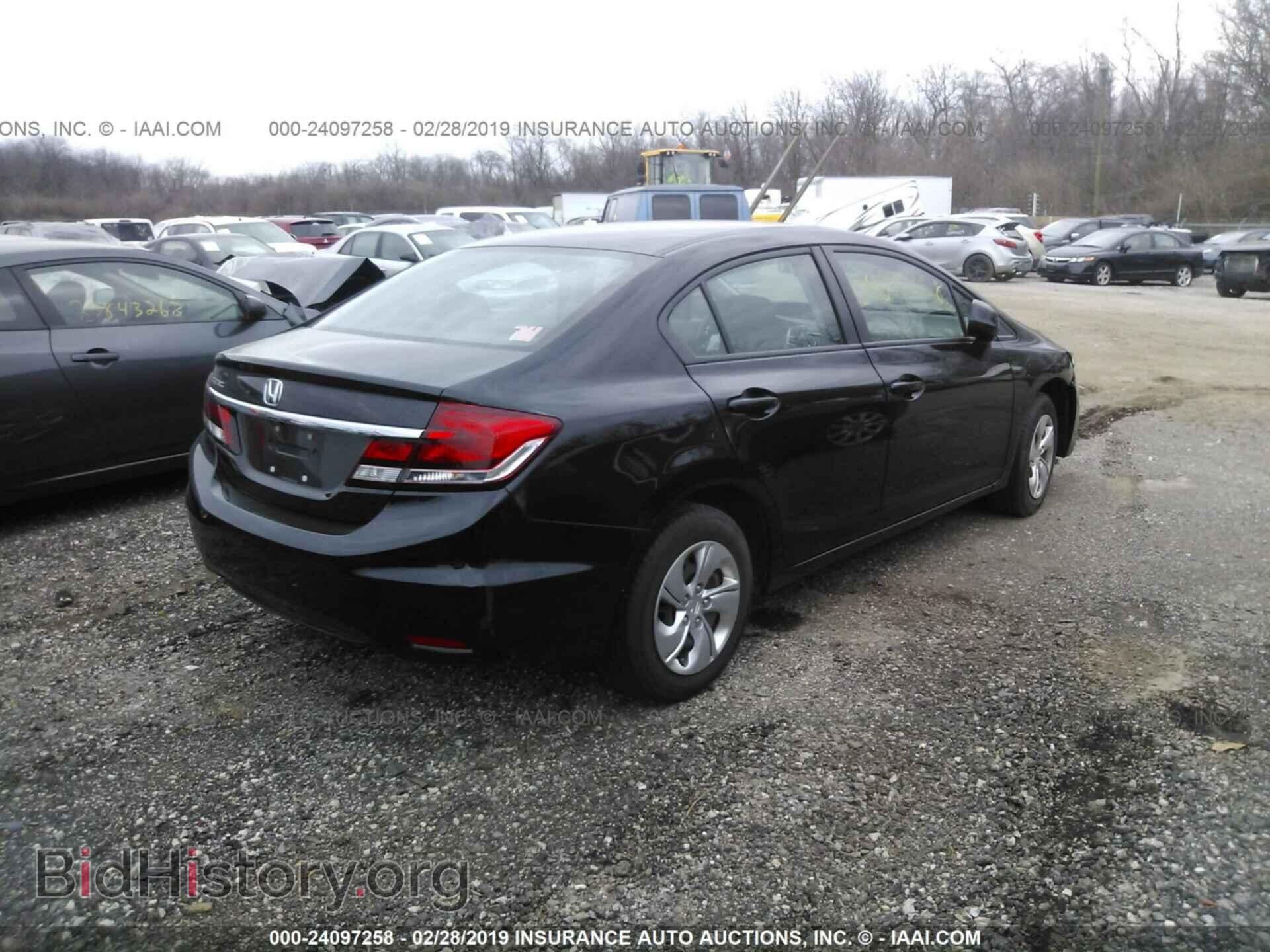2013 HONDA CIVIC - VIN: 19XFB2F54DE044552 - Photo 4