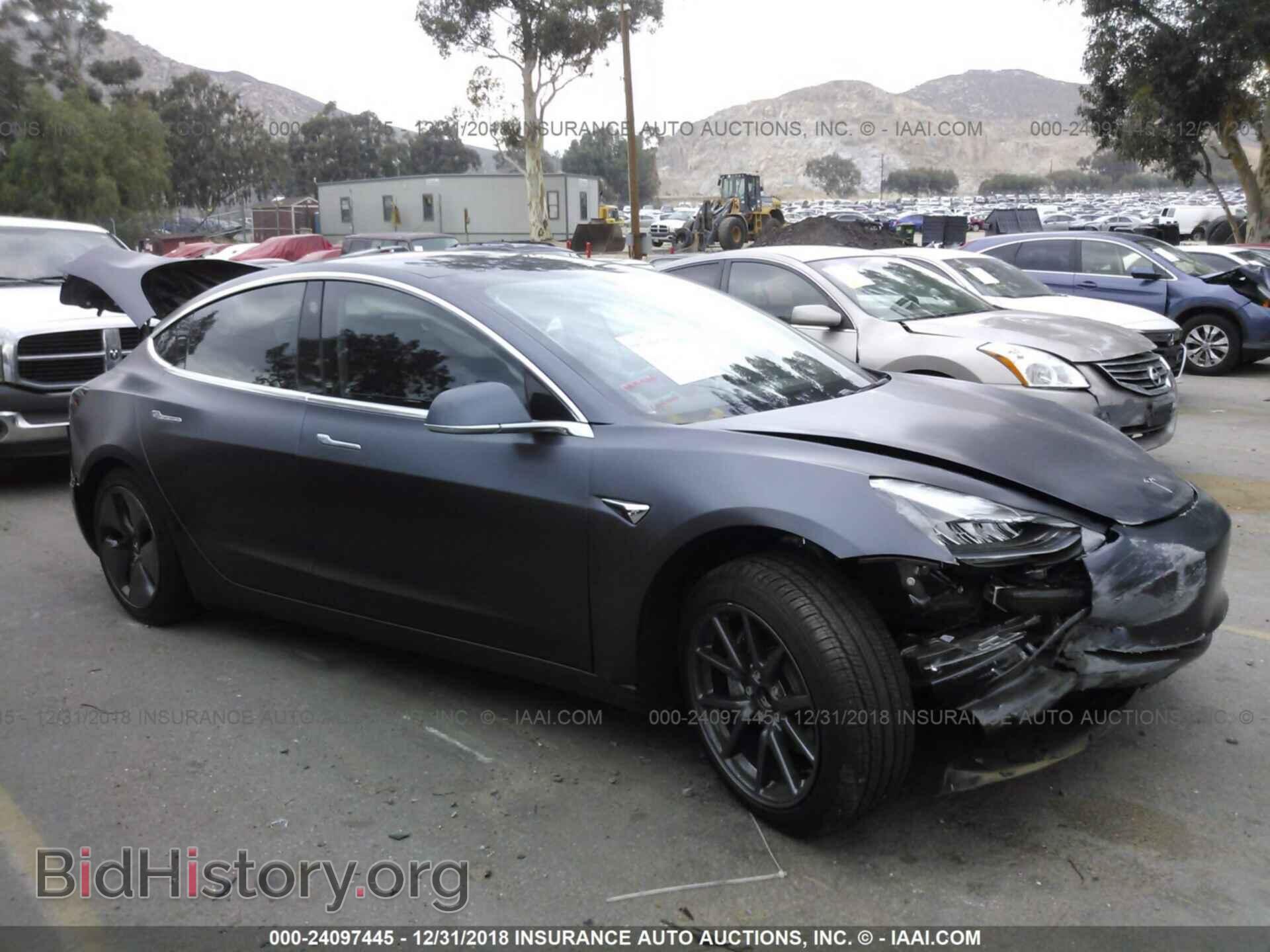 Photo 5YJ3E1EA0JF026770 - TESLA MODEL 3 2018