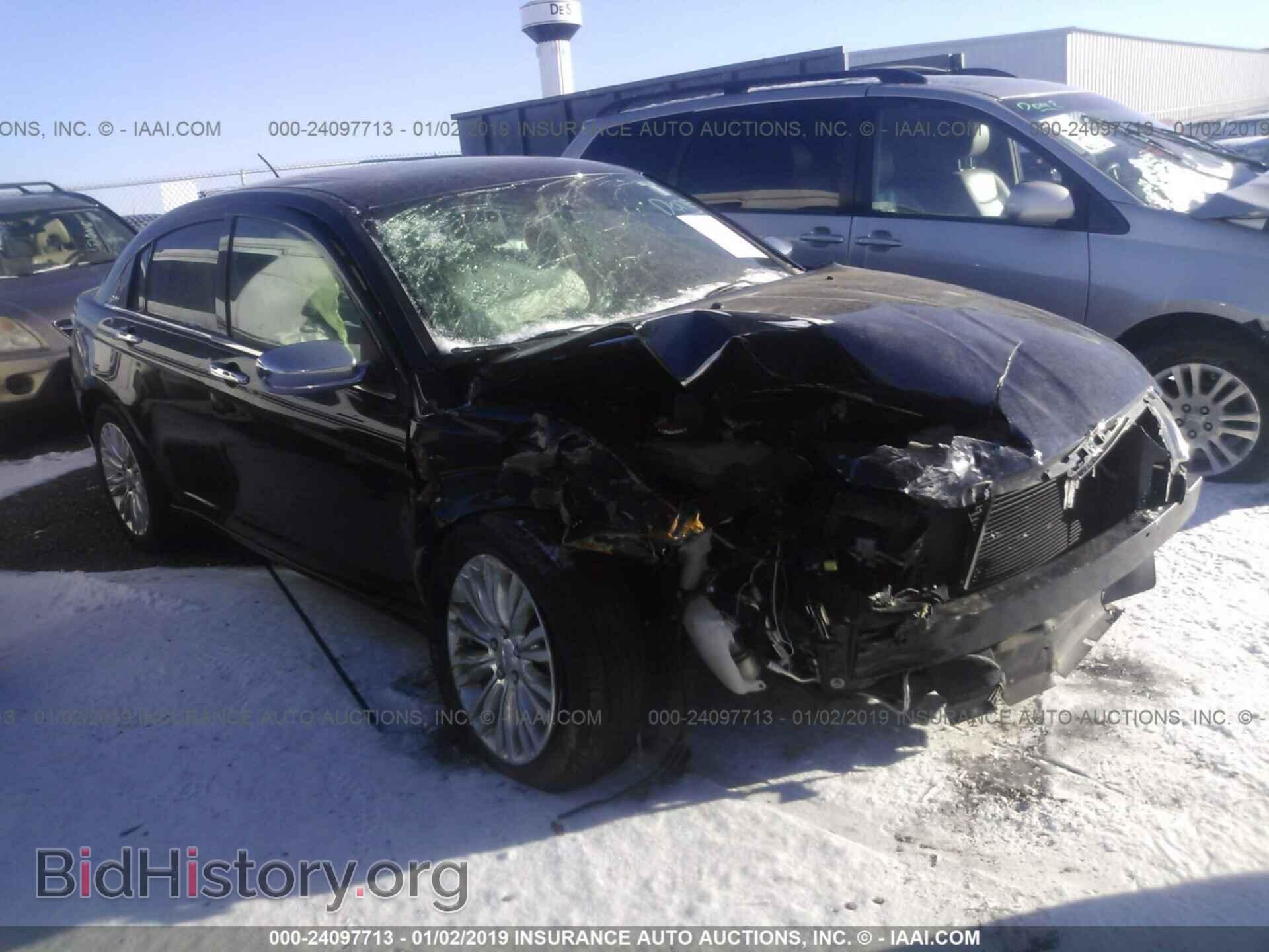 Фотография 1C3CCBCG8CN189744 - CHRYSLER 200 2012