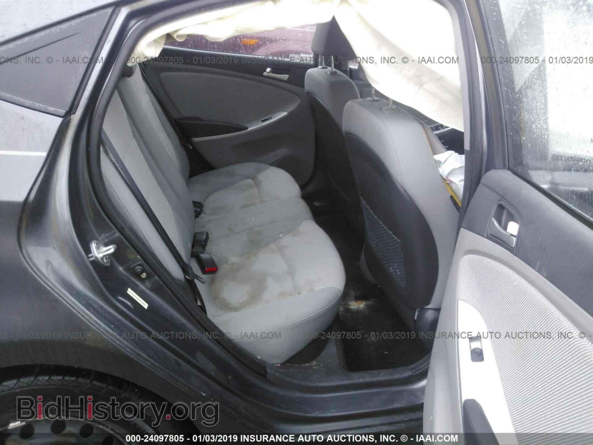 2012 HYUNDAI ACCENT - VIN: KMHCT4AE7CU211498 - Фото 8