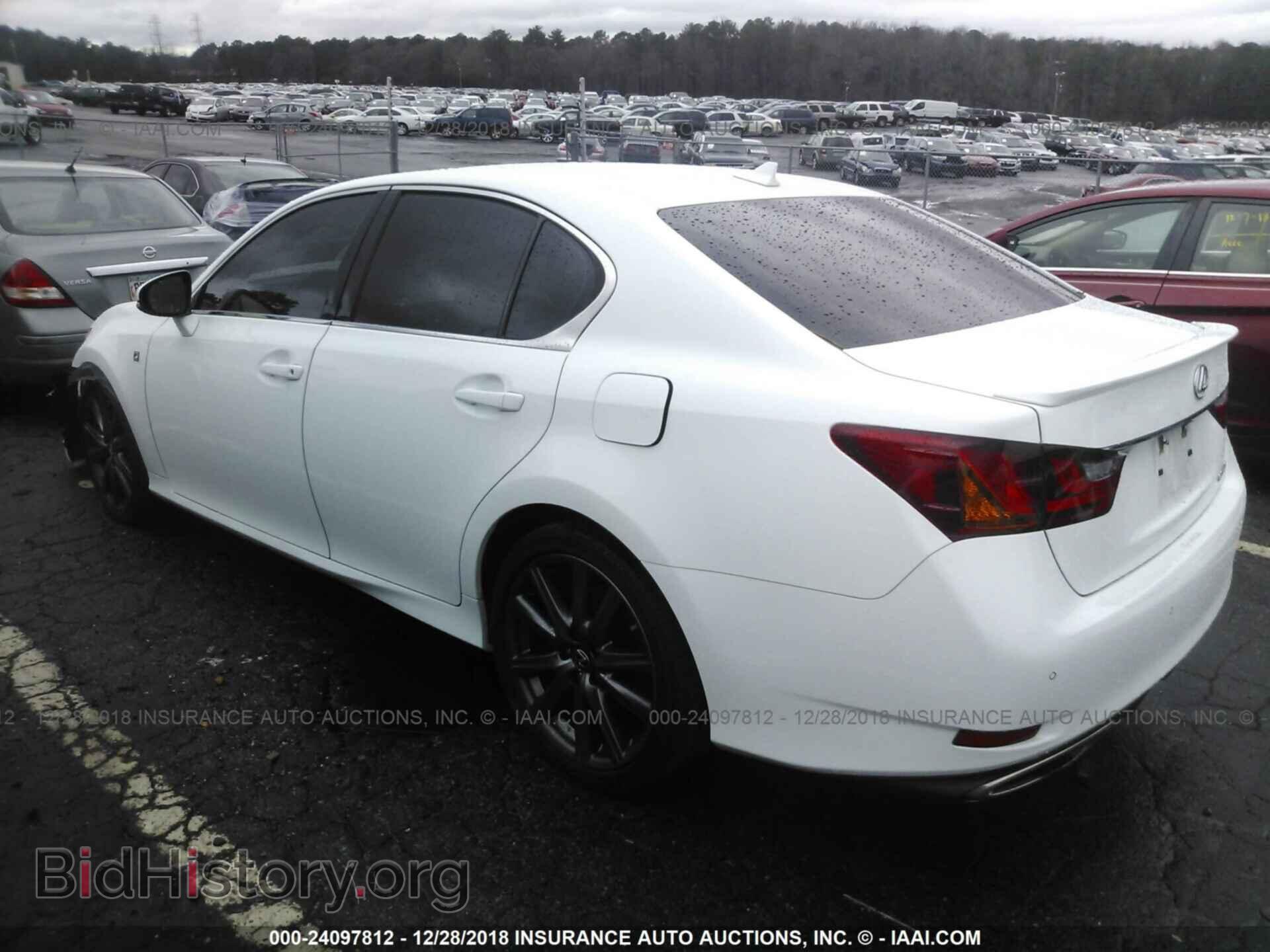 2014 LEXUS GS - VIN: JTHBE1BL7E5036302 - Фото 3