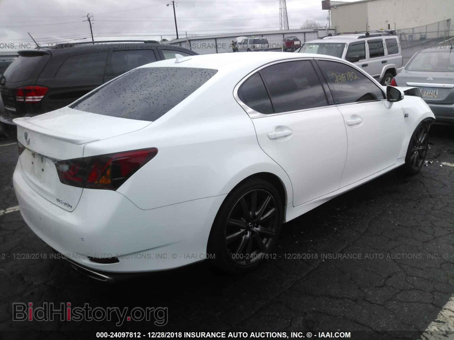 2014 LEXUS GS - VIN: JTHBE1BL7E5036302 - Фото 4