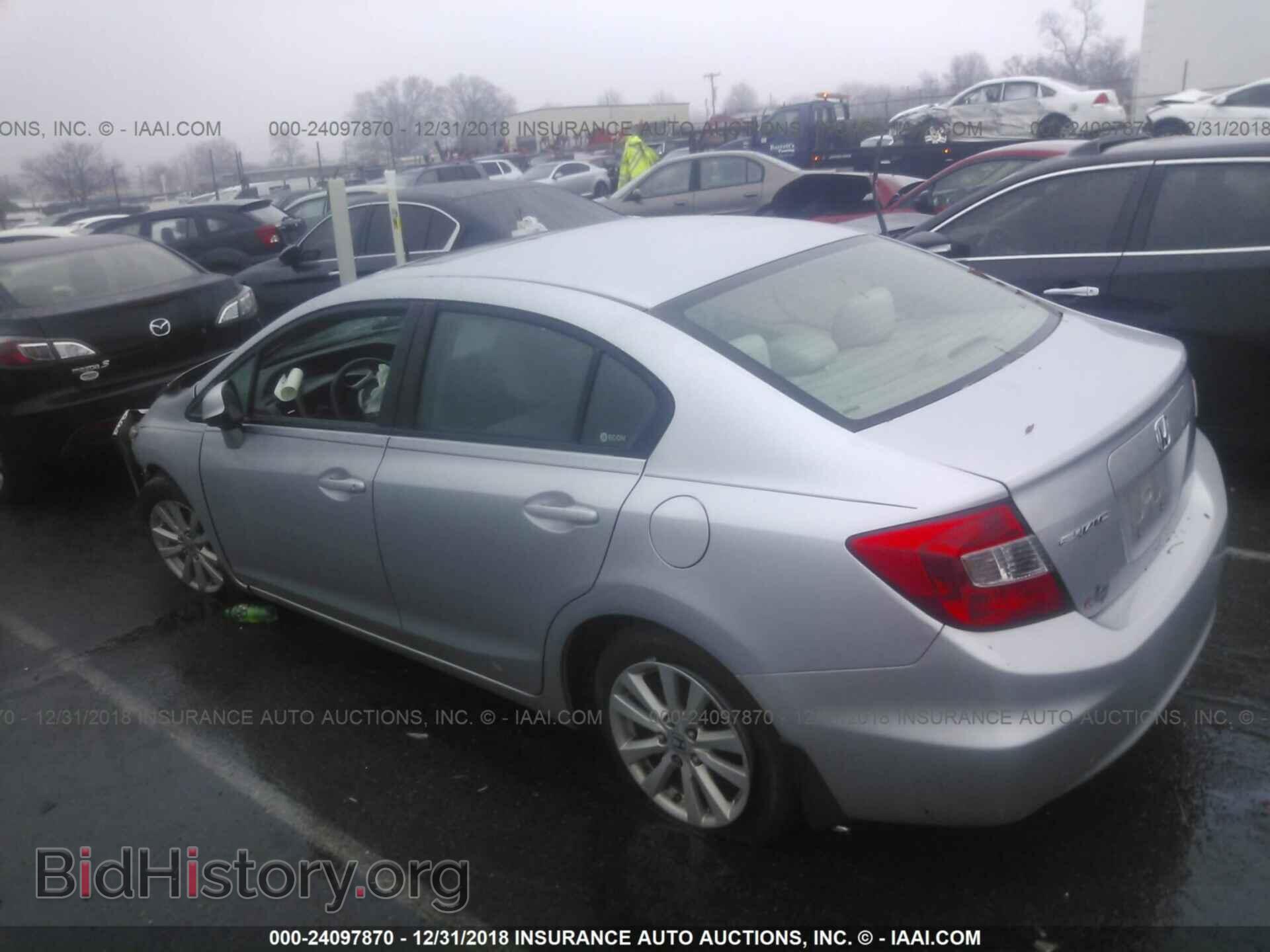 2012 HONDA CIVIC - VIN: 19XFB2F87CE100184 - Photo 3