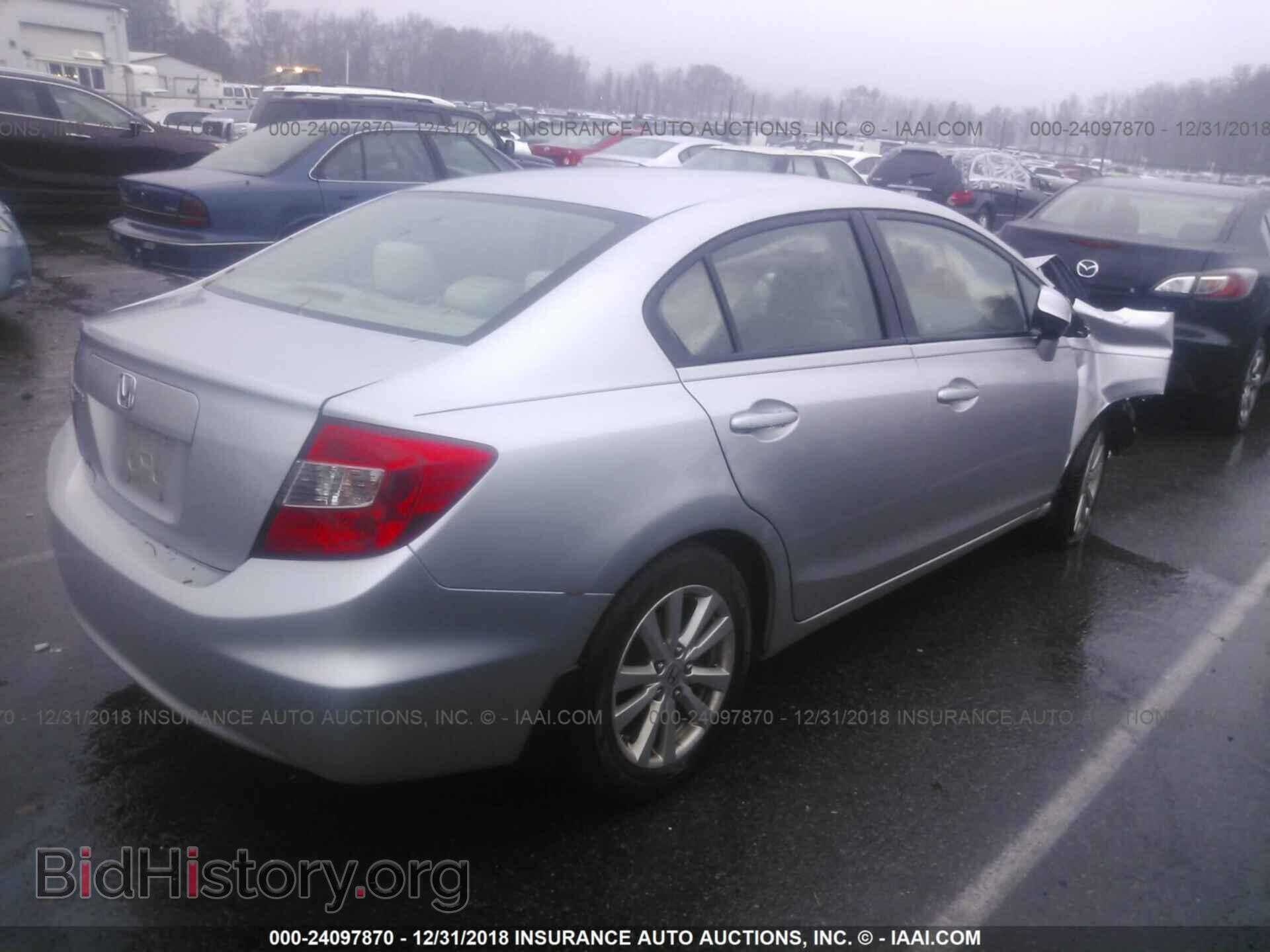 2012 HONDA CIVIC - VIN: 19XFB2F87CE100184 - Photo 4