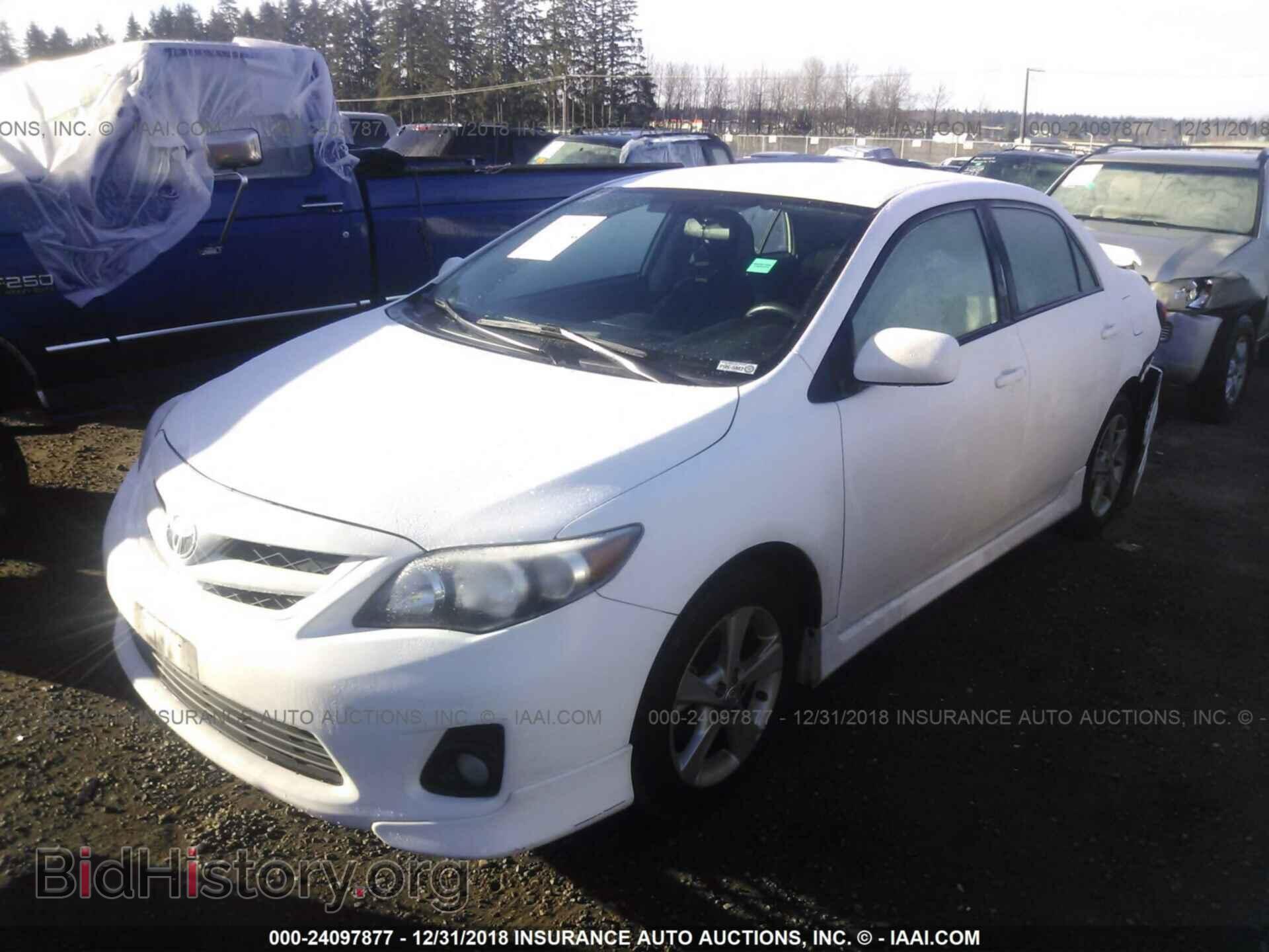 2012 TOYOTA COROLLA - VIN: 2T1BU4EE4CC837238 - Фото 2