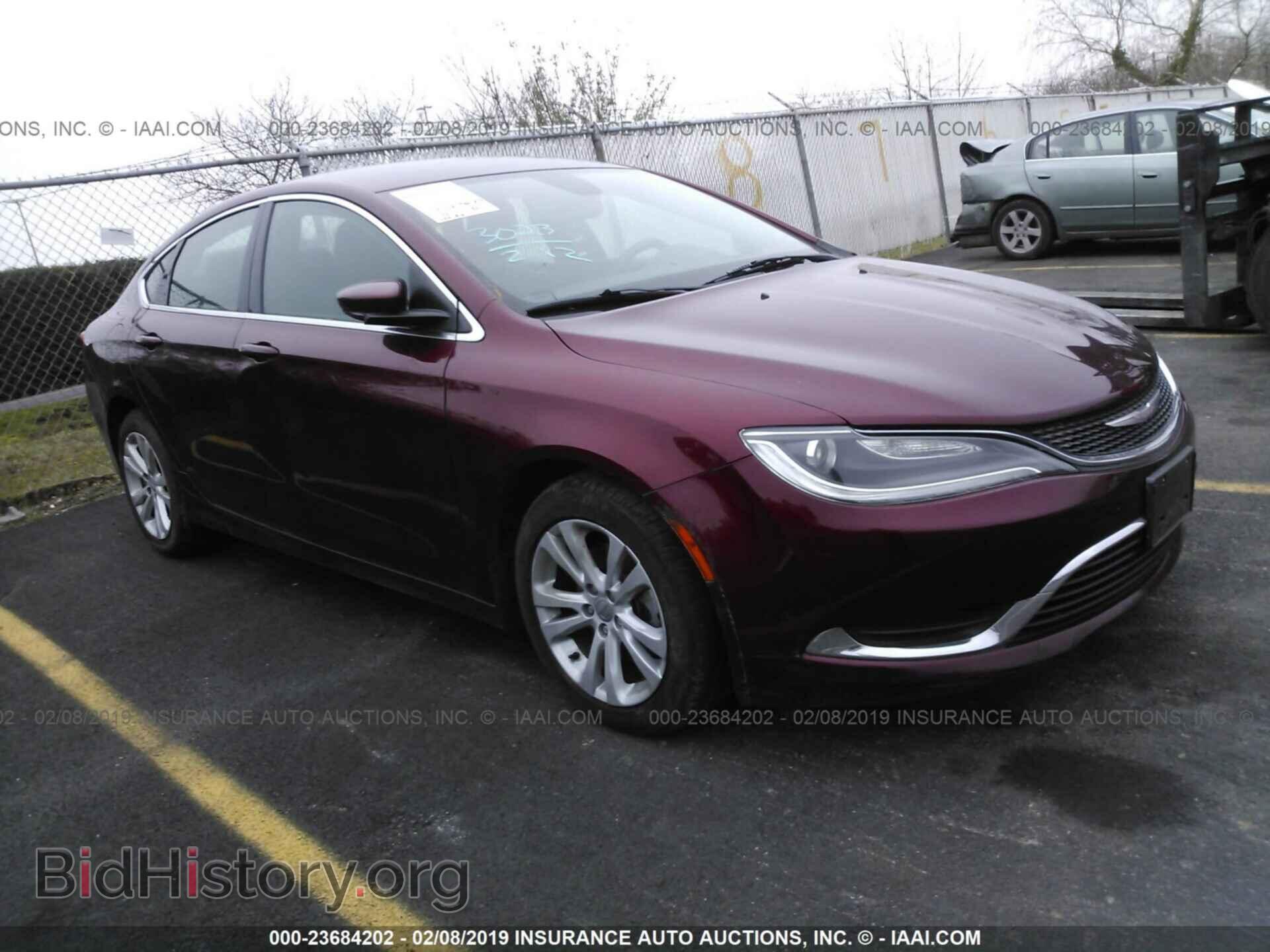 Photo 1C3CCCAB2FN580065 - CHRYSLER 200 2015