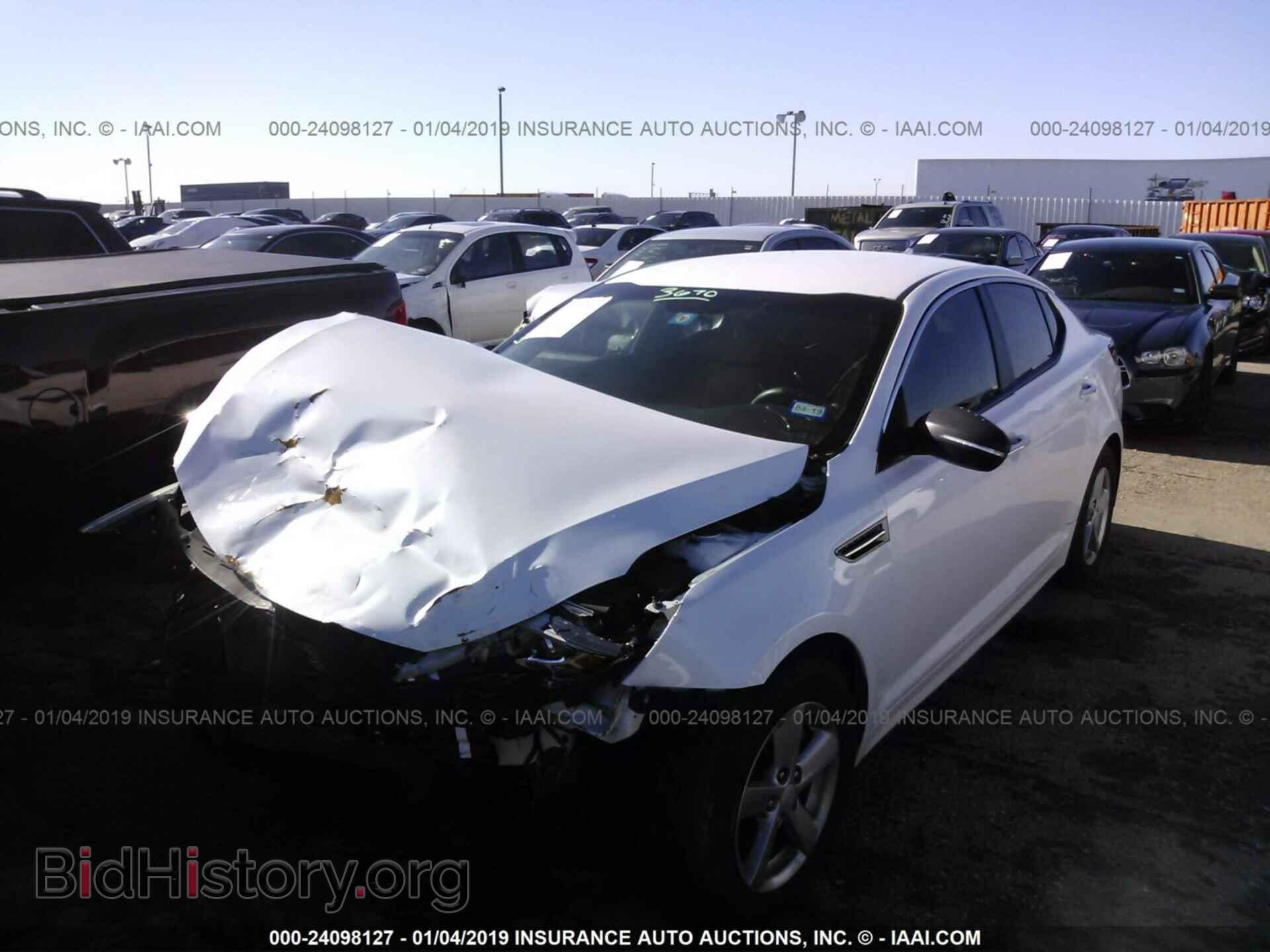 2014 KIA OPTIMA - VIN: 5XXGM4A73EG313670 - Фото 2