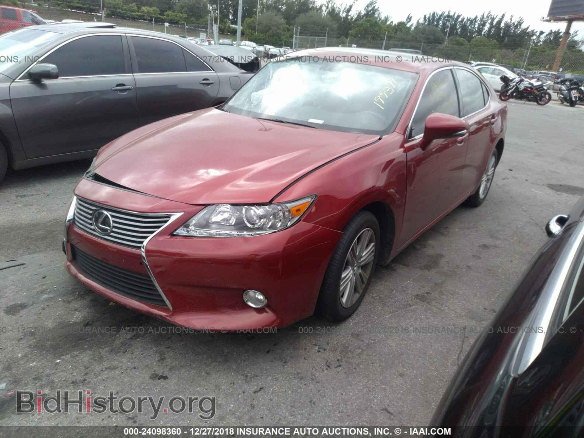 2015 LEXUS ES - VIN: JTHBK1GG8F2199371 - Фото 2