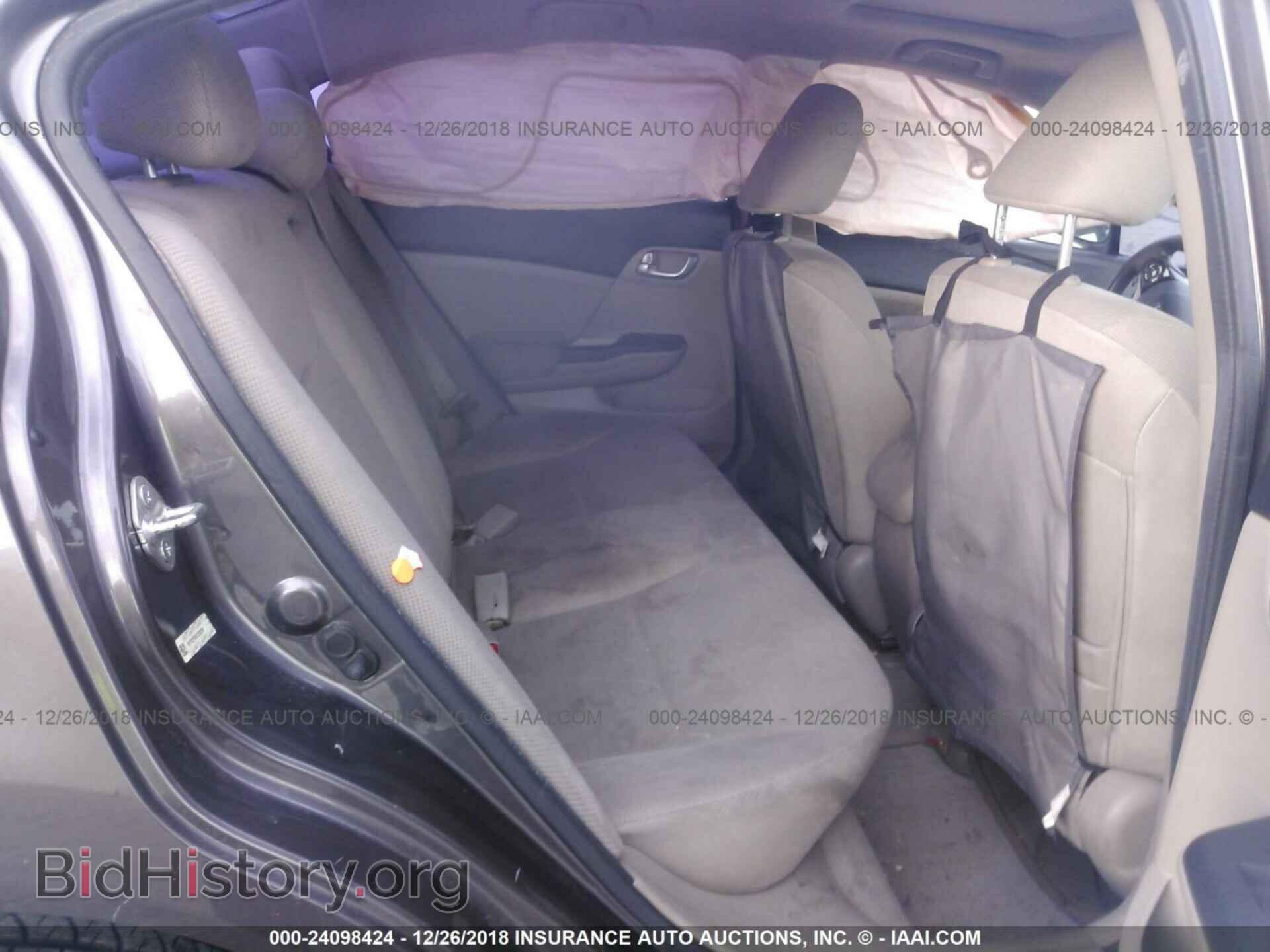 2012 HONDA CIVIC - VIN: 19XFB2F88CE353398 - Photo 8