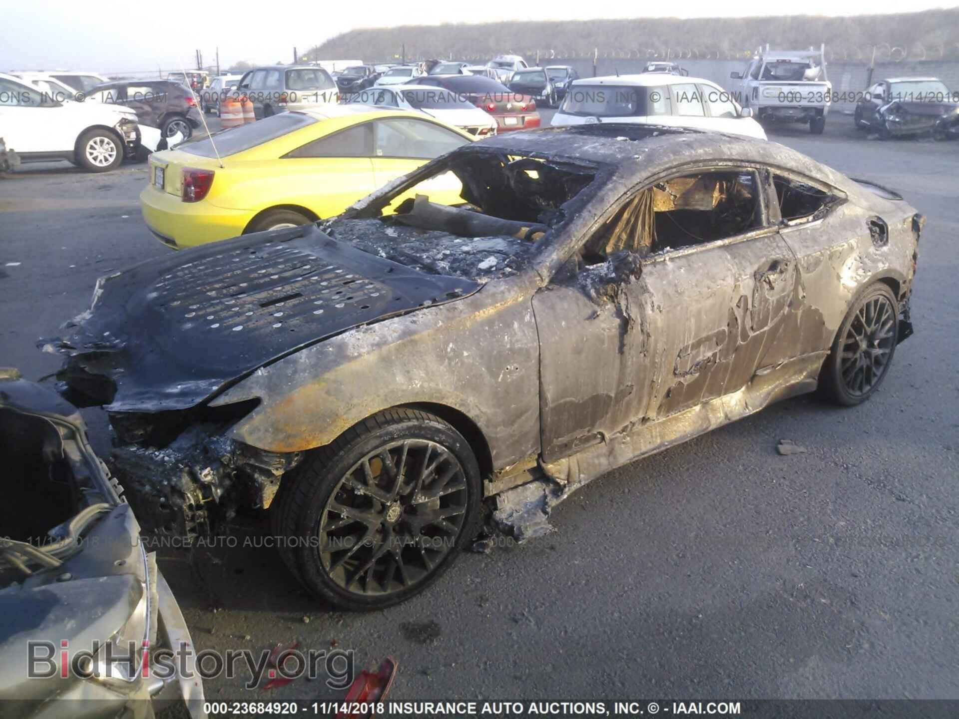 2015 LEXUS RC - VIN: JTHHE5BC8F5001724 - Photo 2