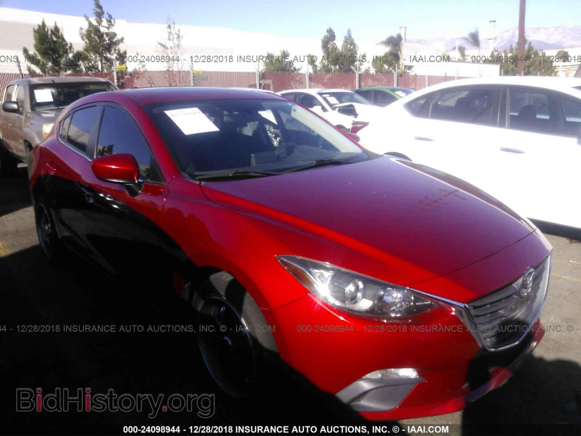 Фотография JM1BM1M76E1163117 - MAZDA 3 2014