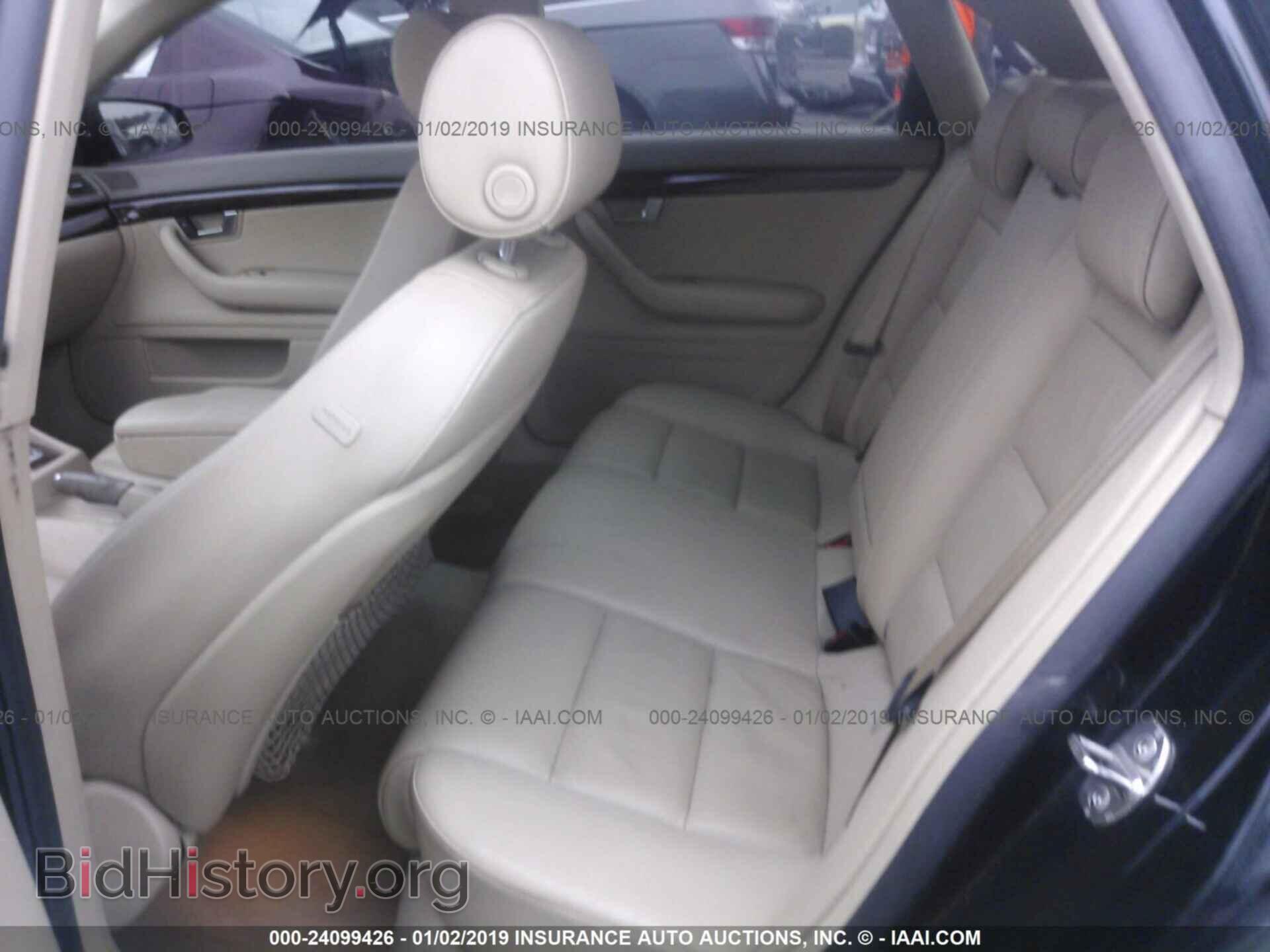 2007 AUDI A4 - VIN: WAUAF78E07A153264 - Фото 8