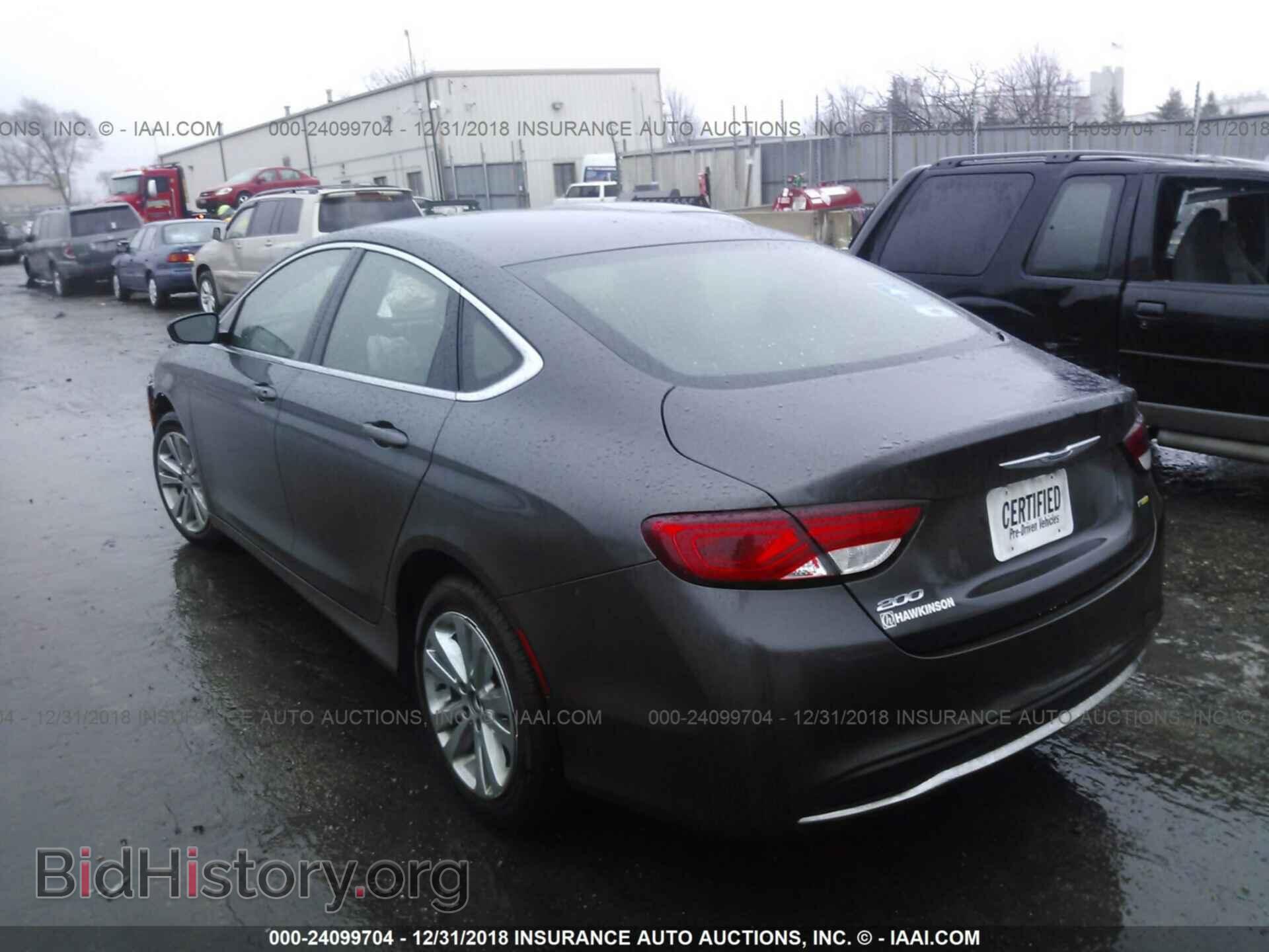 2015 CHRYSLER 200 - VIN: 1C3CCCAB1FN679315 - Photo 3