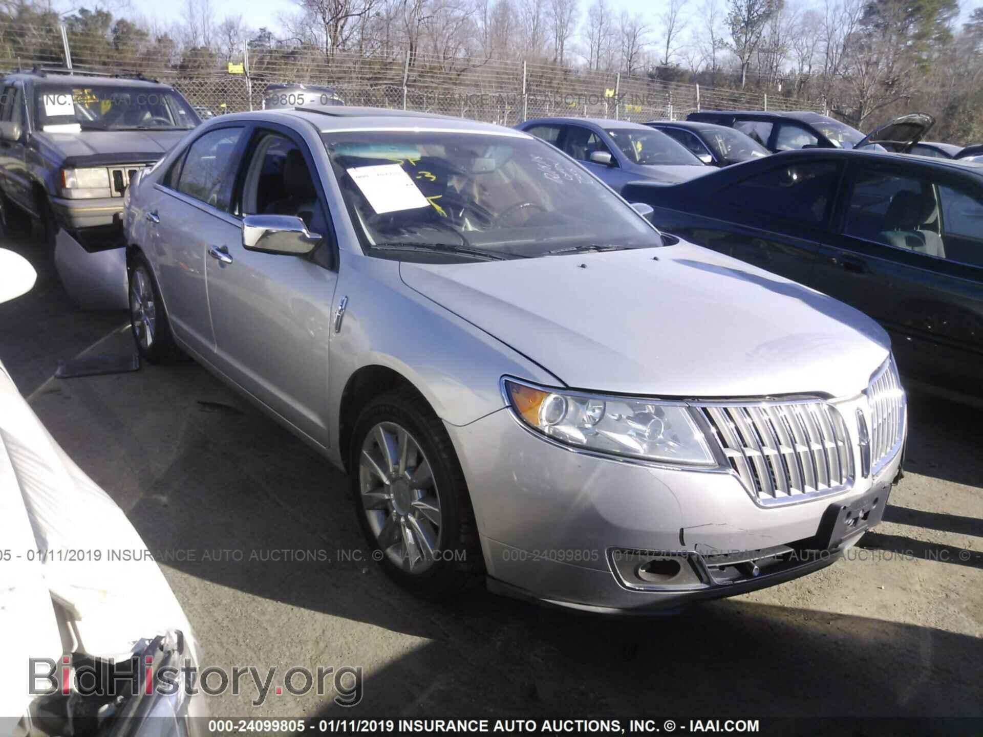 Фотография 3LNHL2GC7CR817388 - LINCOLN MKZ 2012