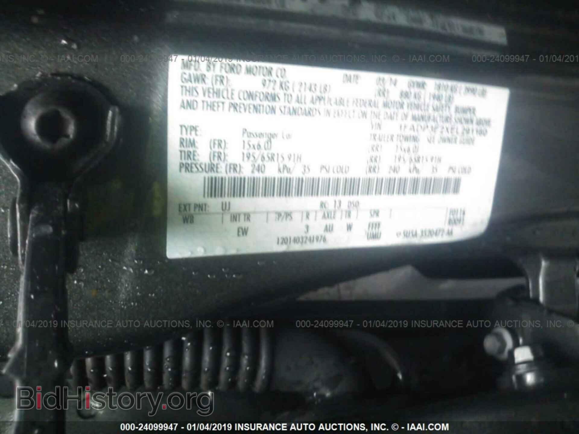 2014 FORD FOCUS - VIN: 1FADP3E2XEL291160 - Photo 9