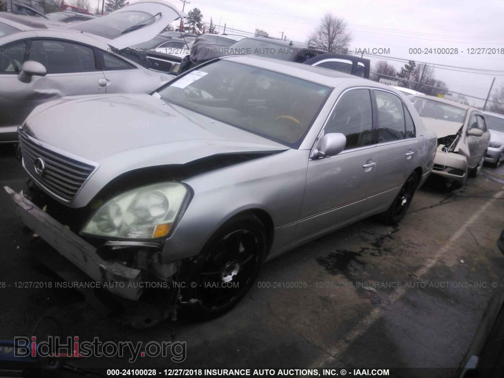 2003 LEXUS LS - VIN: JTHBN30F530122016 - Фото 2
