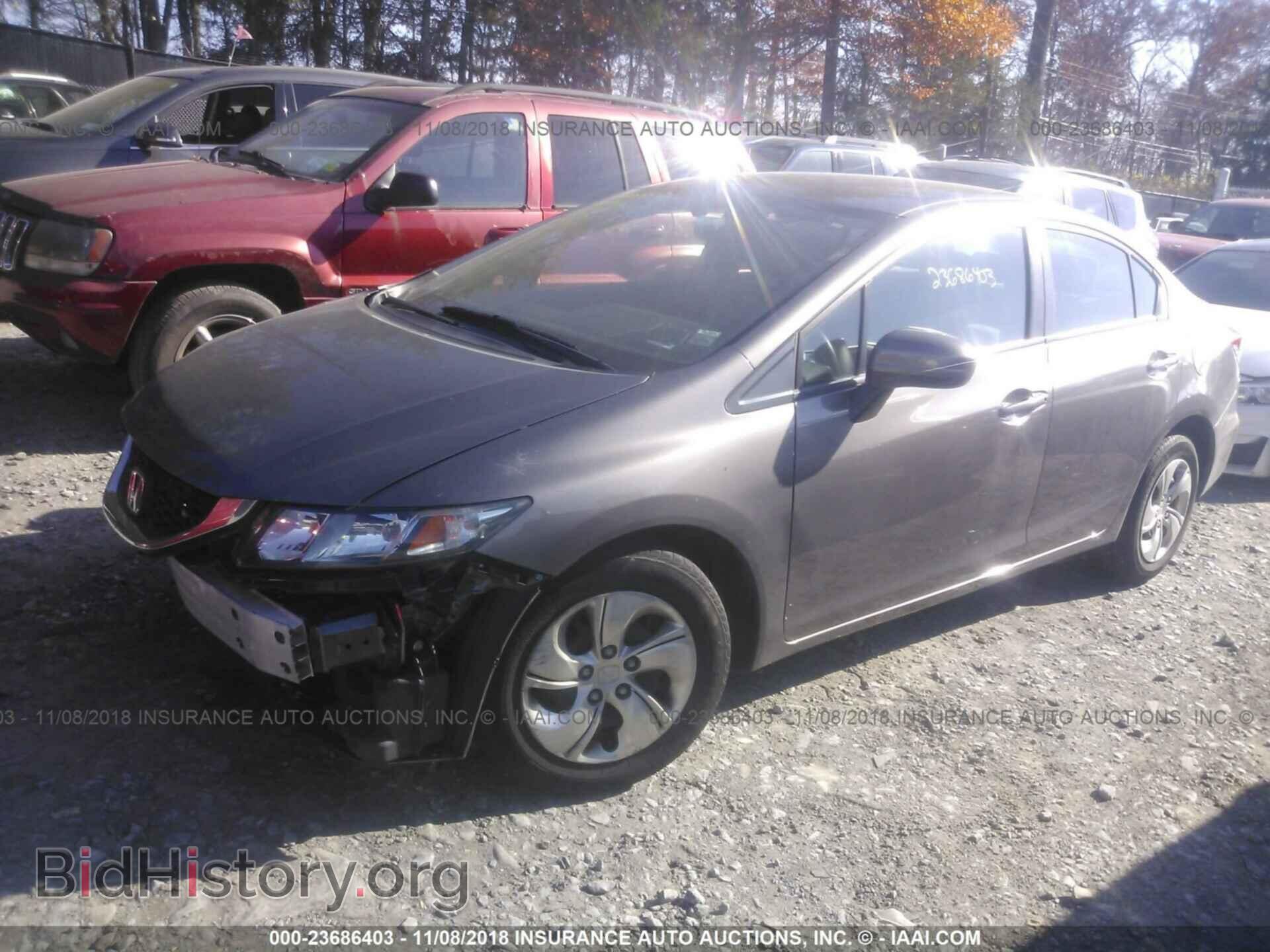 2014 HONDA CIVIC - VIN: 19XFB2F5XEE253196 - Photo 2