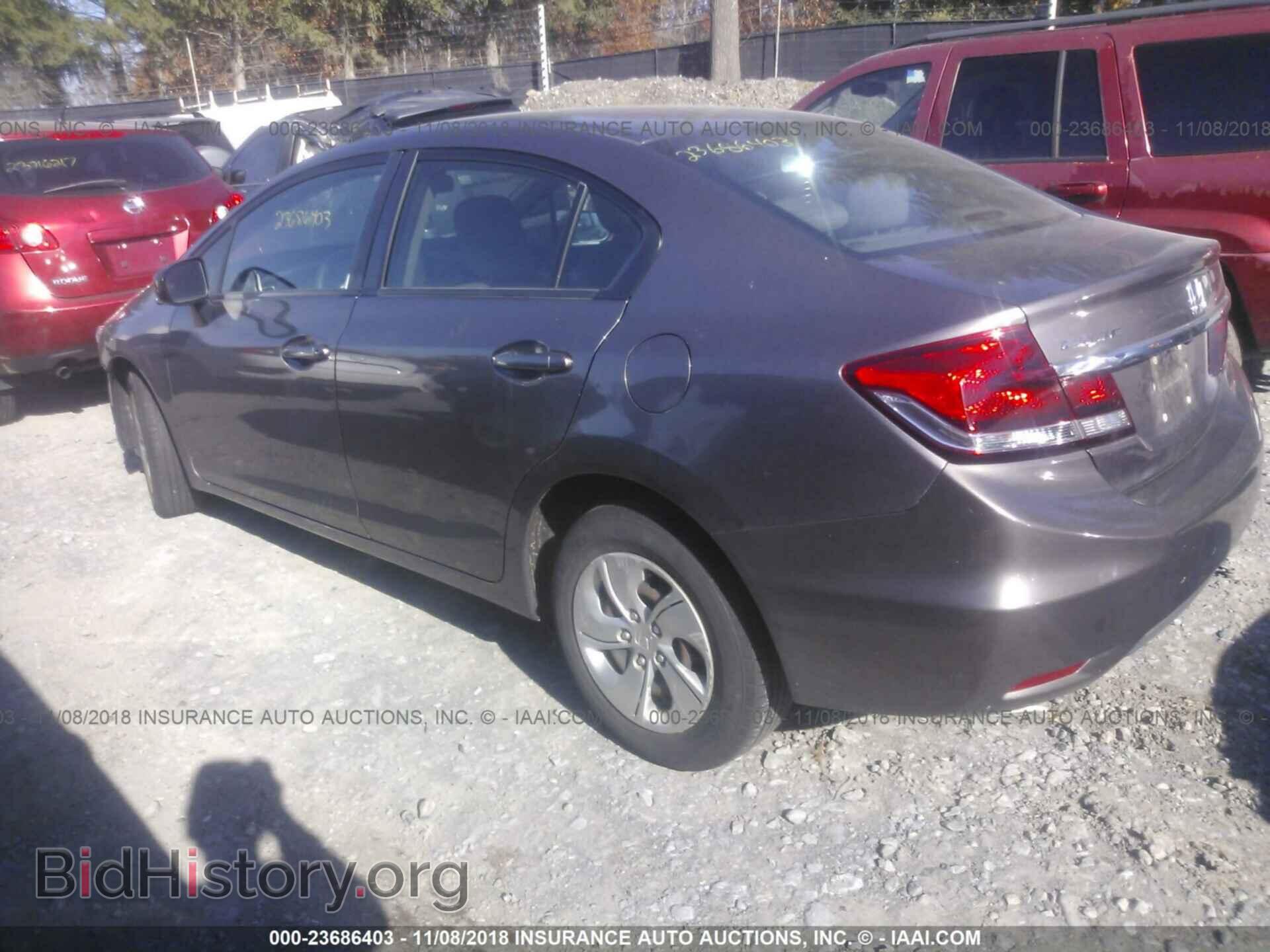 2014 HONDA CIVIC - VIN: 19XFB2F5XEE253196 - Photo 3