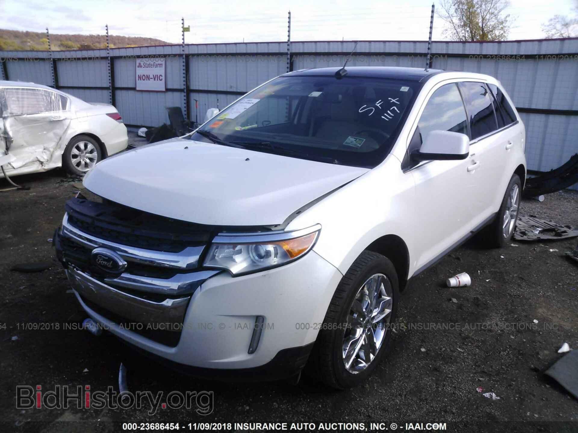2011 FORD EDGE - VIN: 2FMDK3KCXBBA60787 - Фото 2