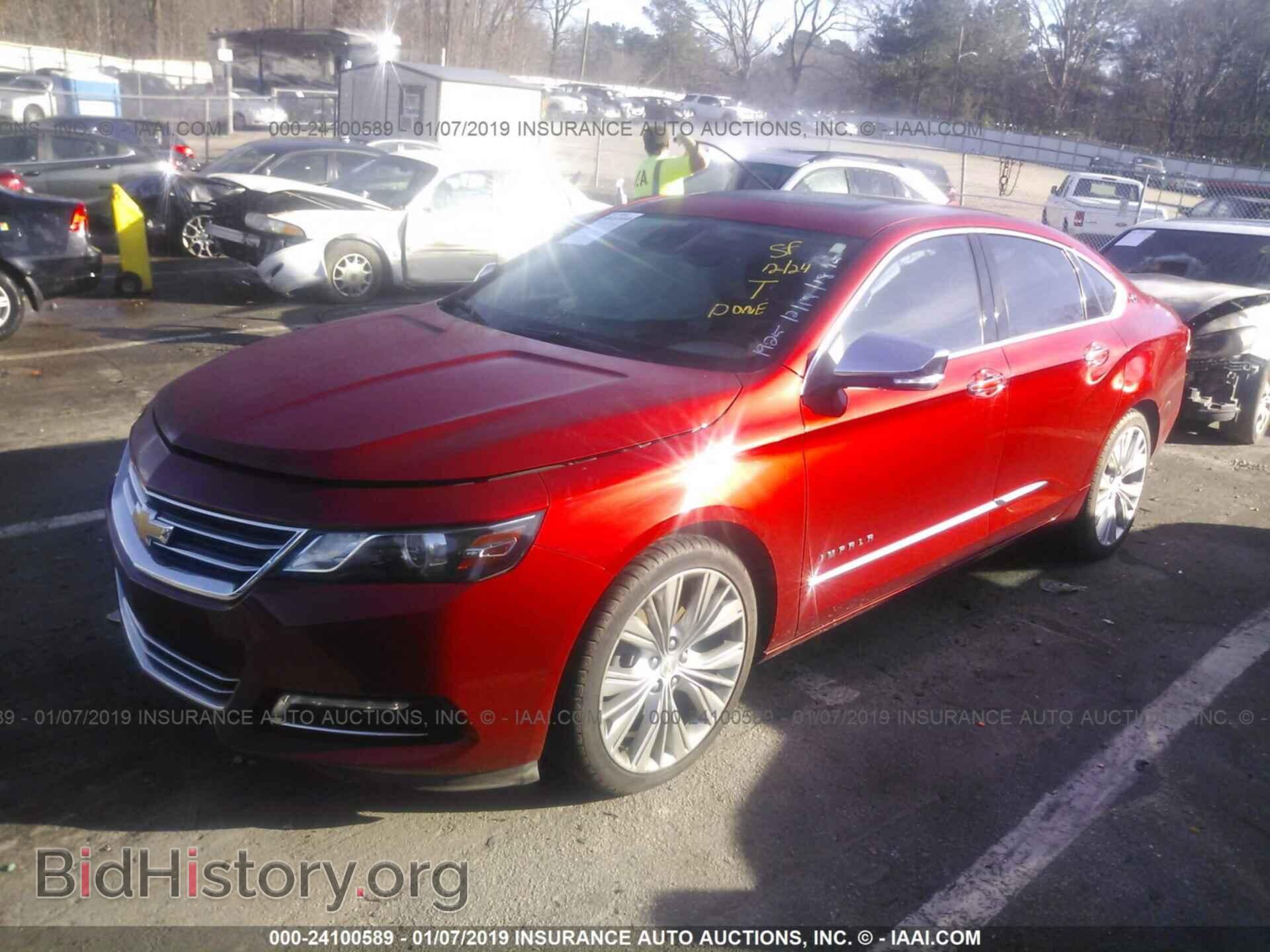 2014 CHEVROLET IMPALA - VIN: 2G1155S37E9281925 - Фото 2