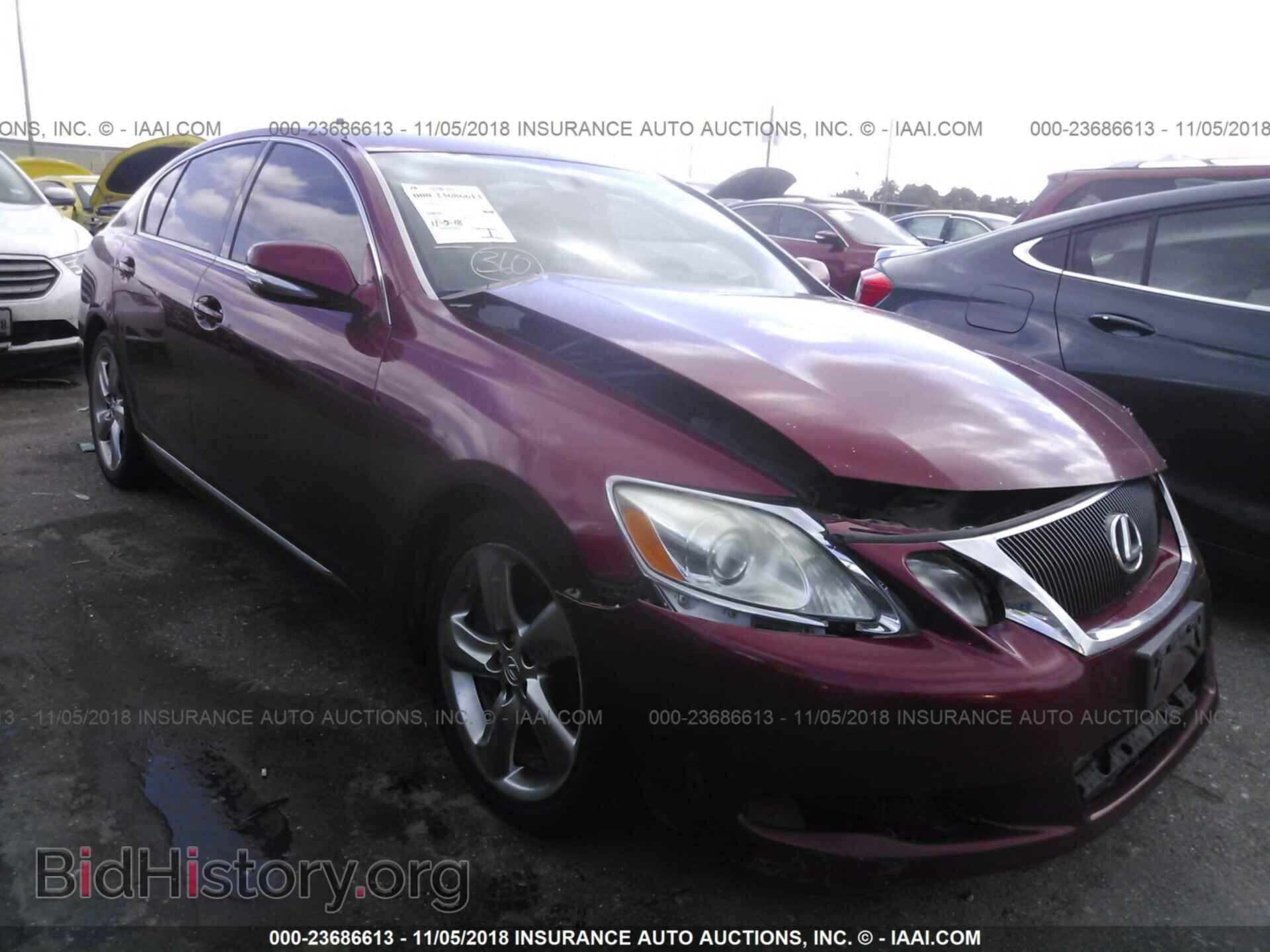 Фотография JTHBE1KS6A0048939 - LEXUS GS 2010