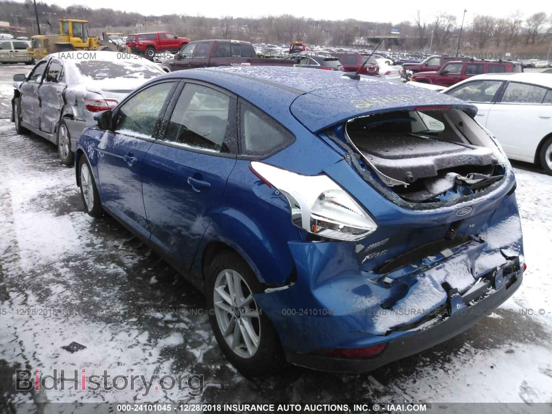 2018 FORD FOCUS - VIN: 1FADP3K27JL223770 - Фото 3