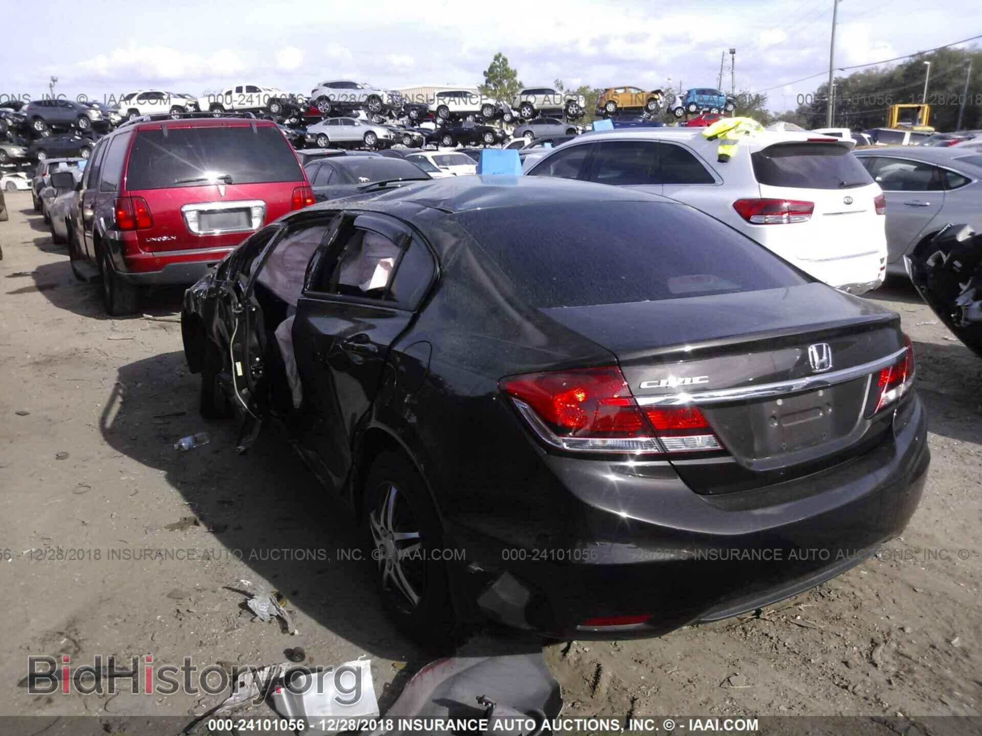 2013 HONDA CIVIC - VIN: 19XFB2F59DE045812 - Фото 3