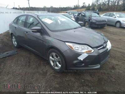 2013 Ford FOCUS, серый — VIN 1FADP3F29DL198546, IAAI
