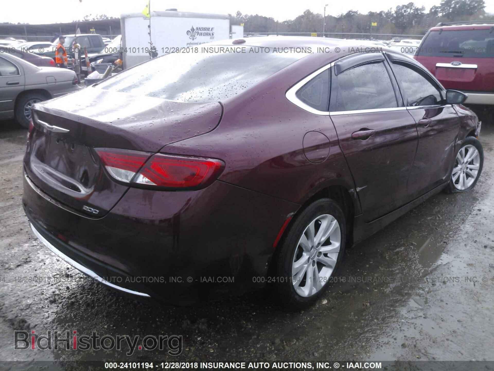 2015 CHRYSLER 200 - VIN: 1C3CCCAB0FN602936 - Photo 4