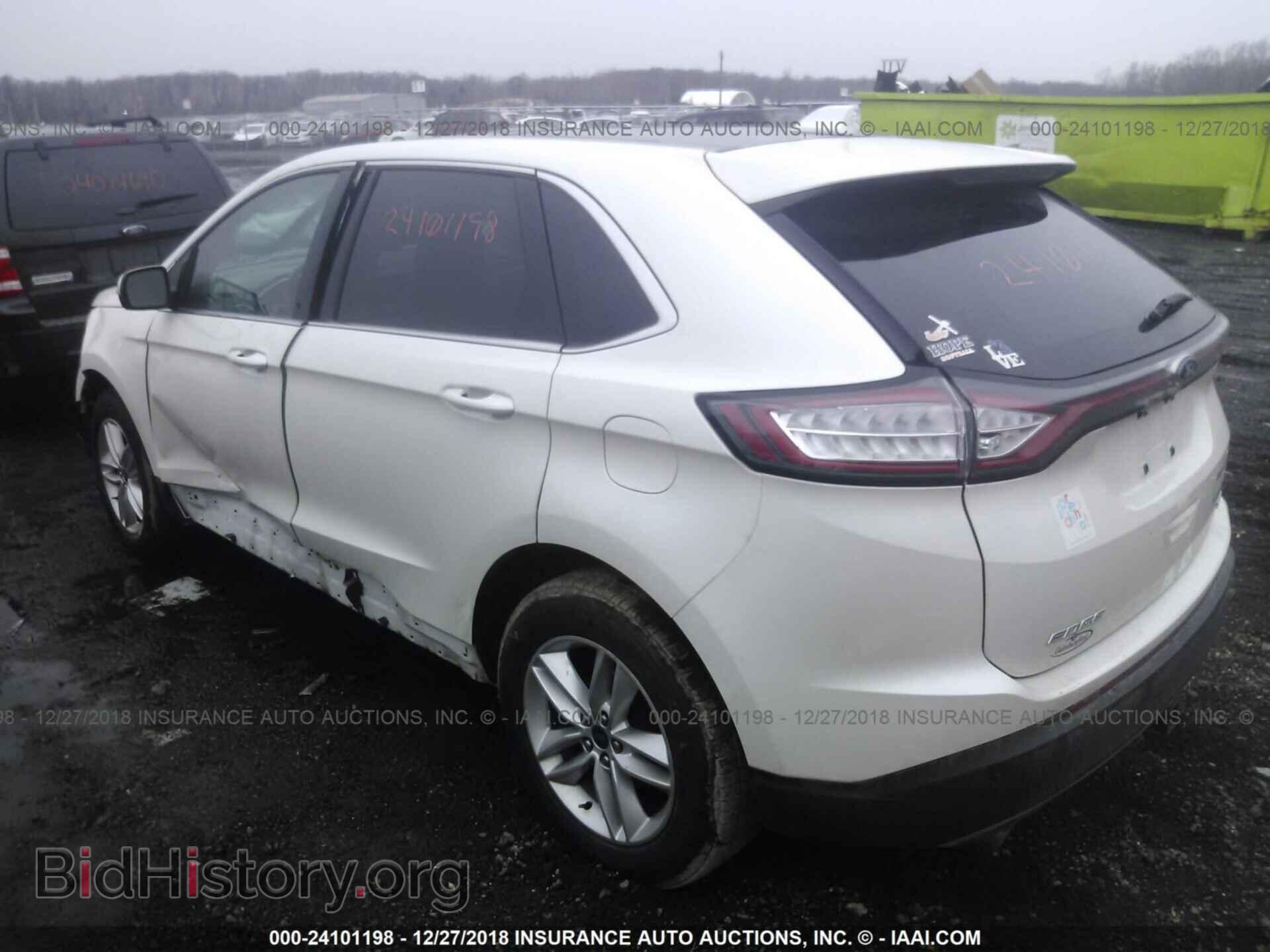 2015 FORD EDGE - VIN: 2FMTK4J84FBB95963 - Фото 3