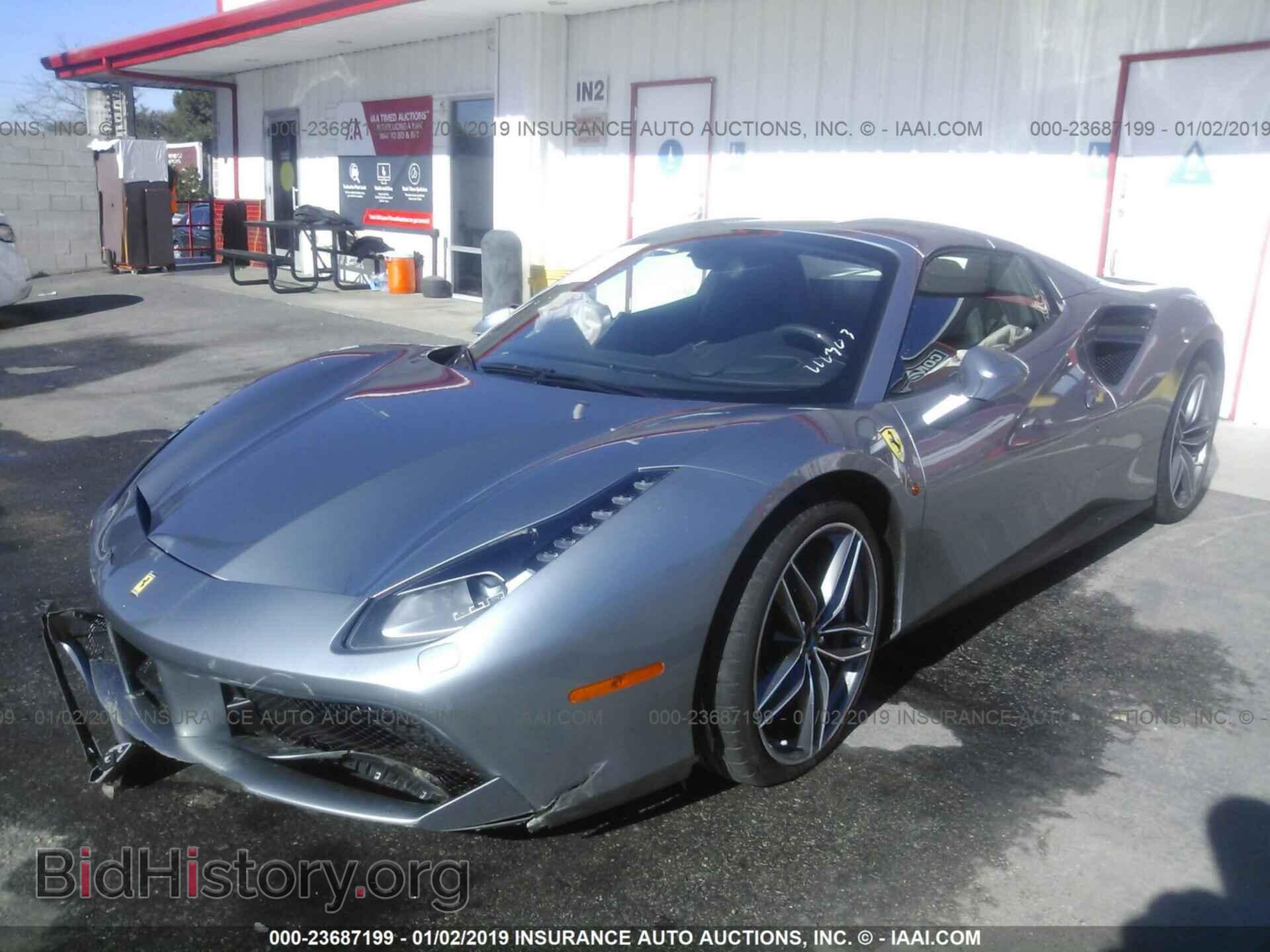 2018 FERRARI 488 SPIDER - VIN: ZFF80AMA8J0229895 - Photo 2