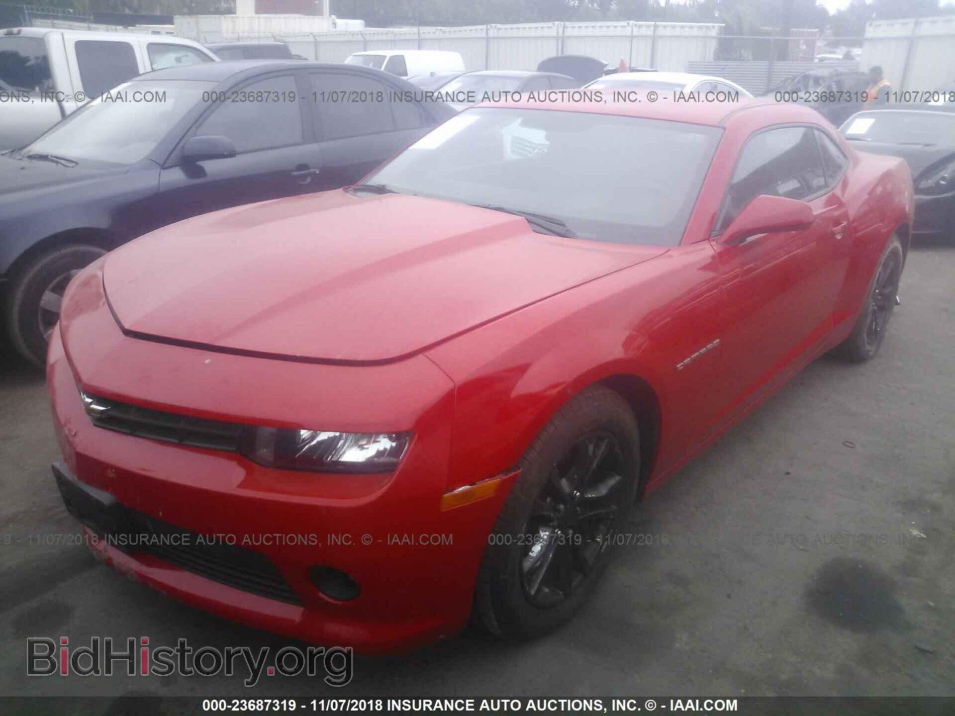 2015 CHEVROLET CAMARO - VIN: 2G1FB1E34F9191555 - Фото 2