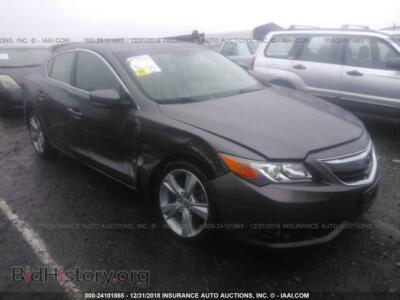 2014 Acura ILX 20 Tech, серый — VIN 19VDE1F73EE007979, IAAI