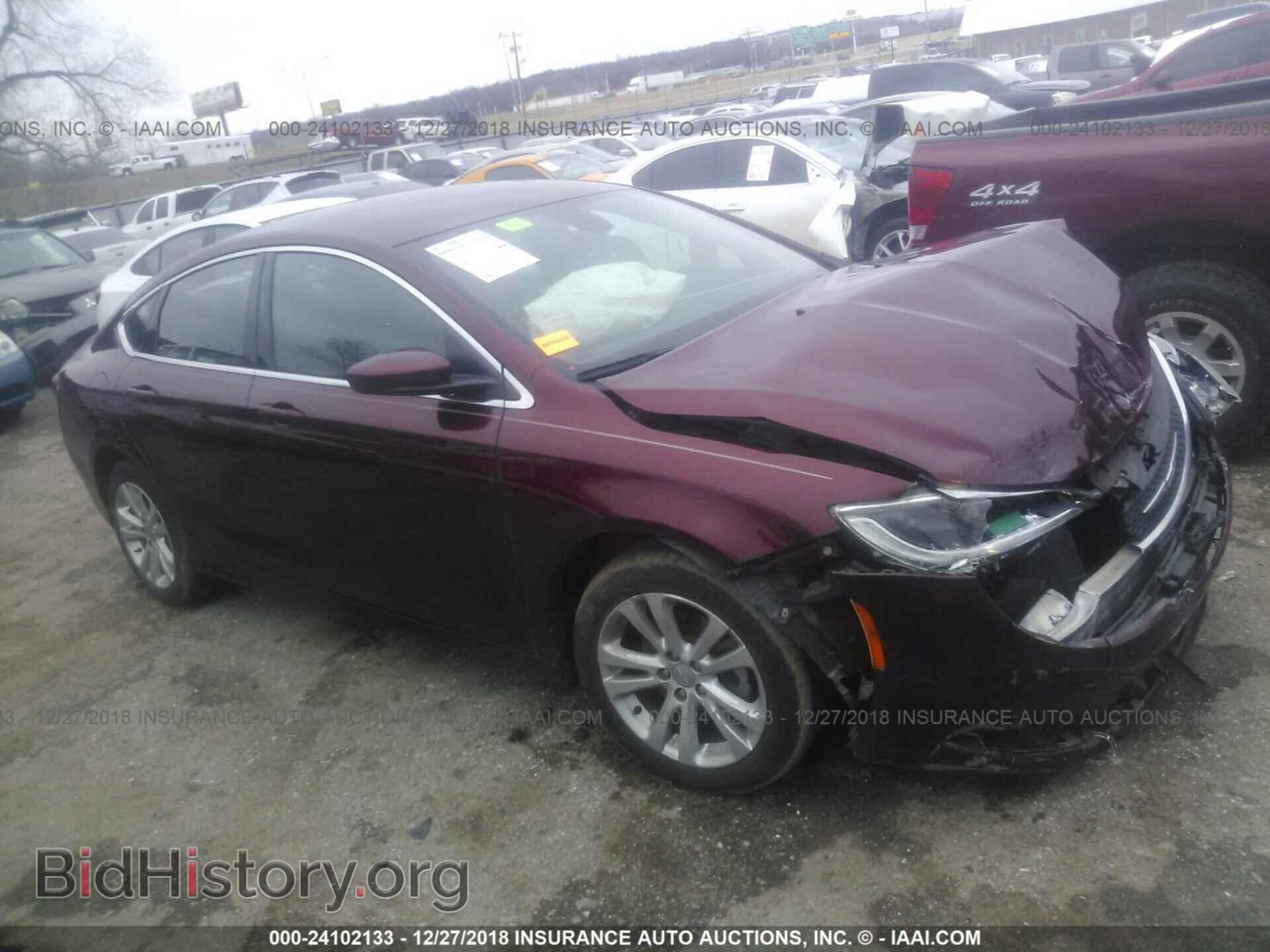 Фотография 1C3CCCAB0GN124602 - CHRYSLER 200 2016