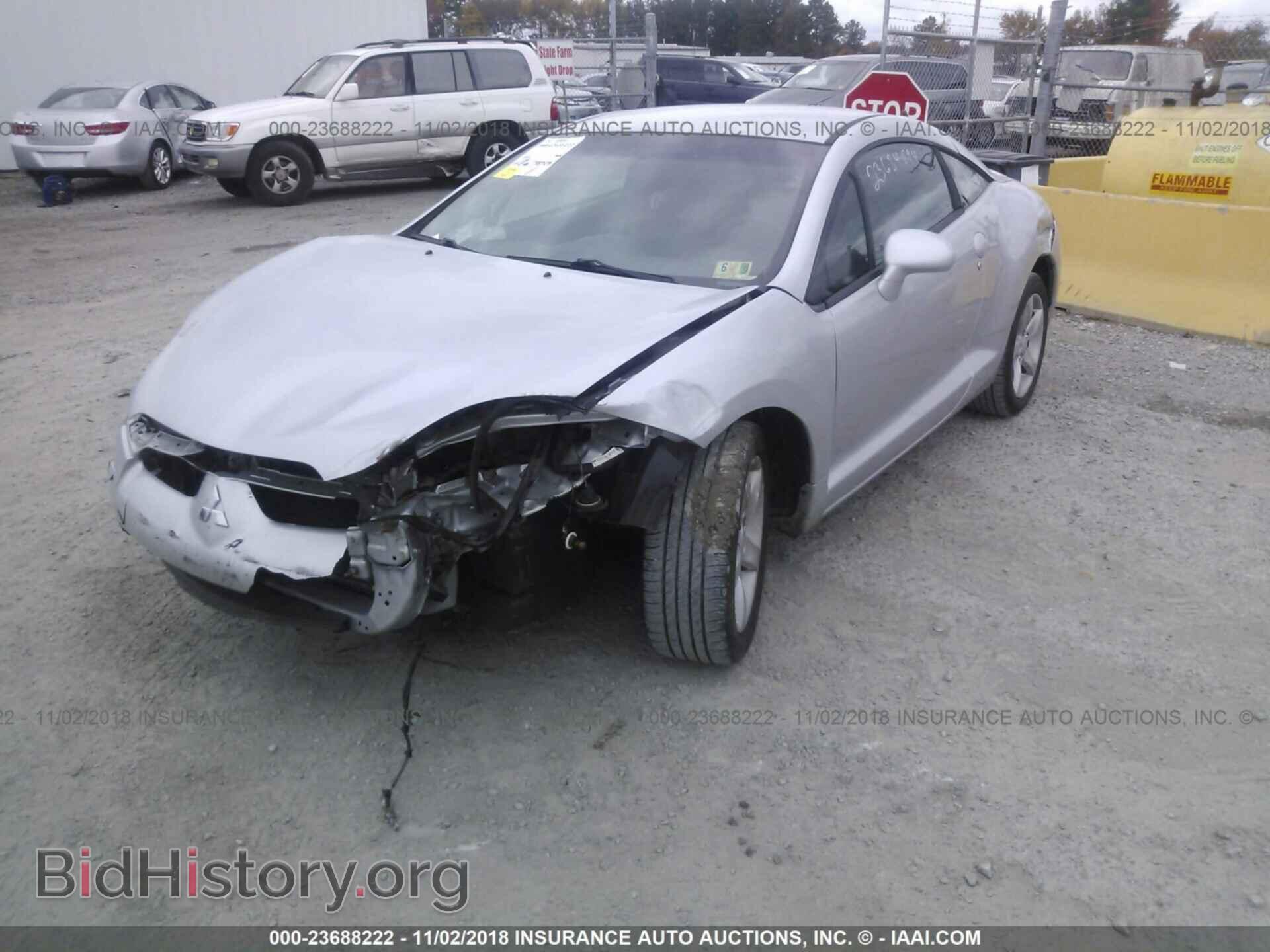 2007 MITSUBISHI ECLIPSE - VIN: 4A3AK24F17E068195 - Photo 2
